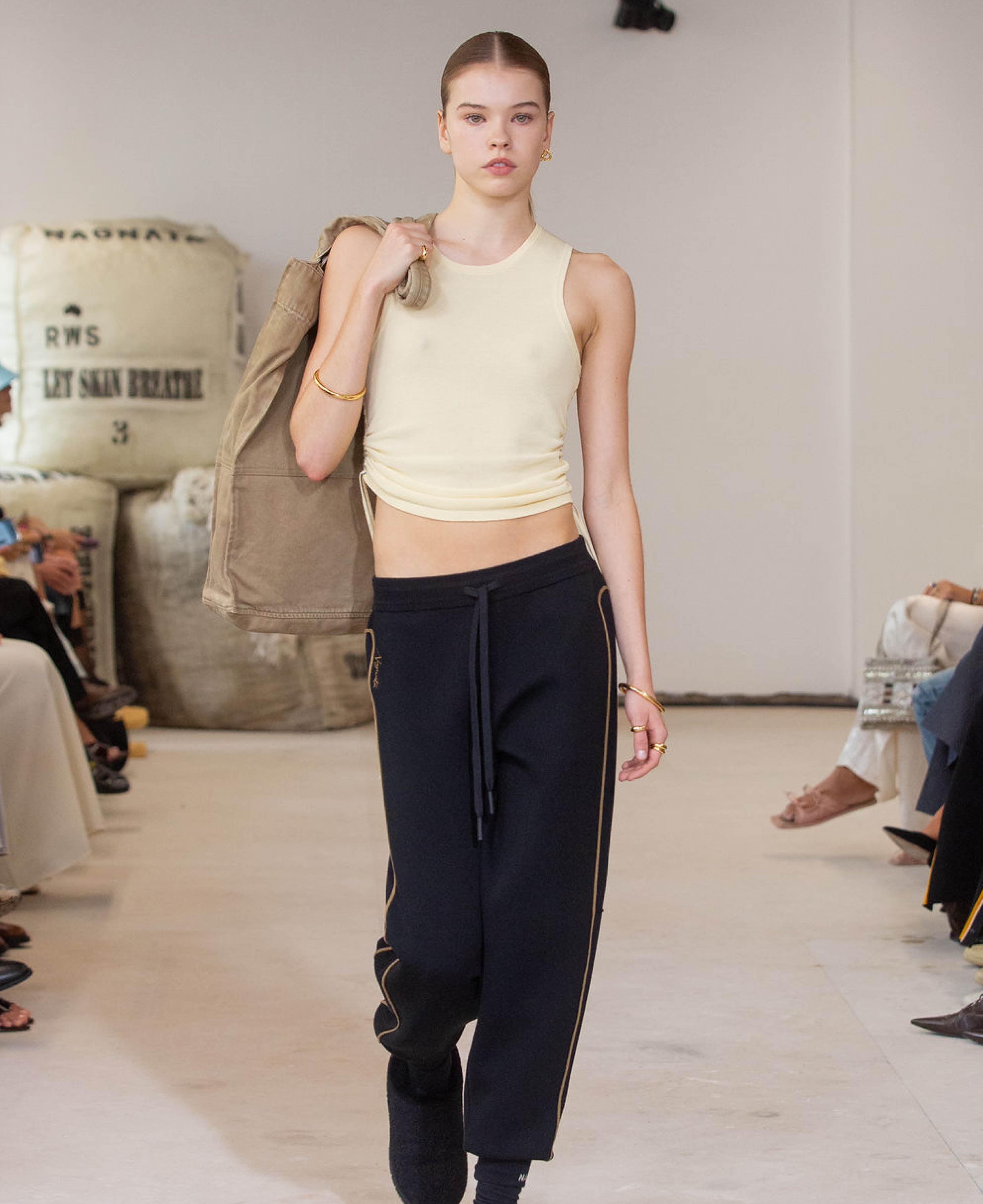 ORGANIC RUCHED TANK