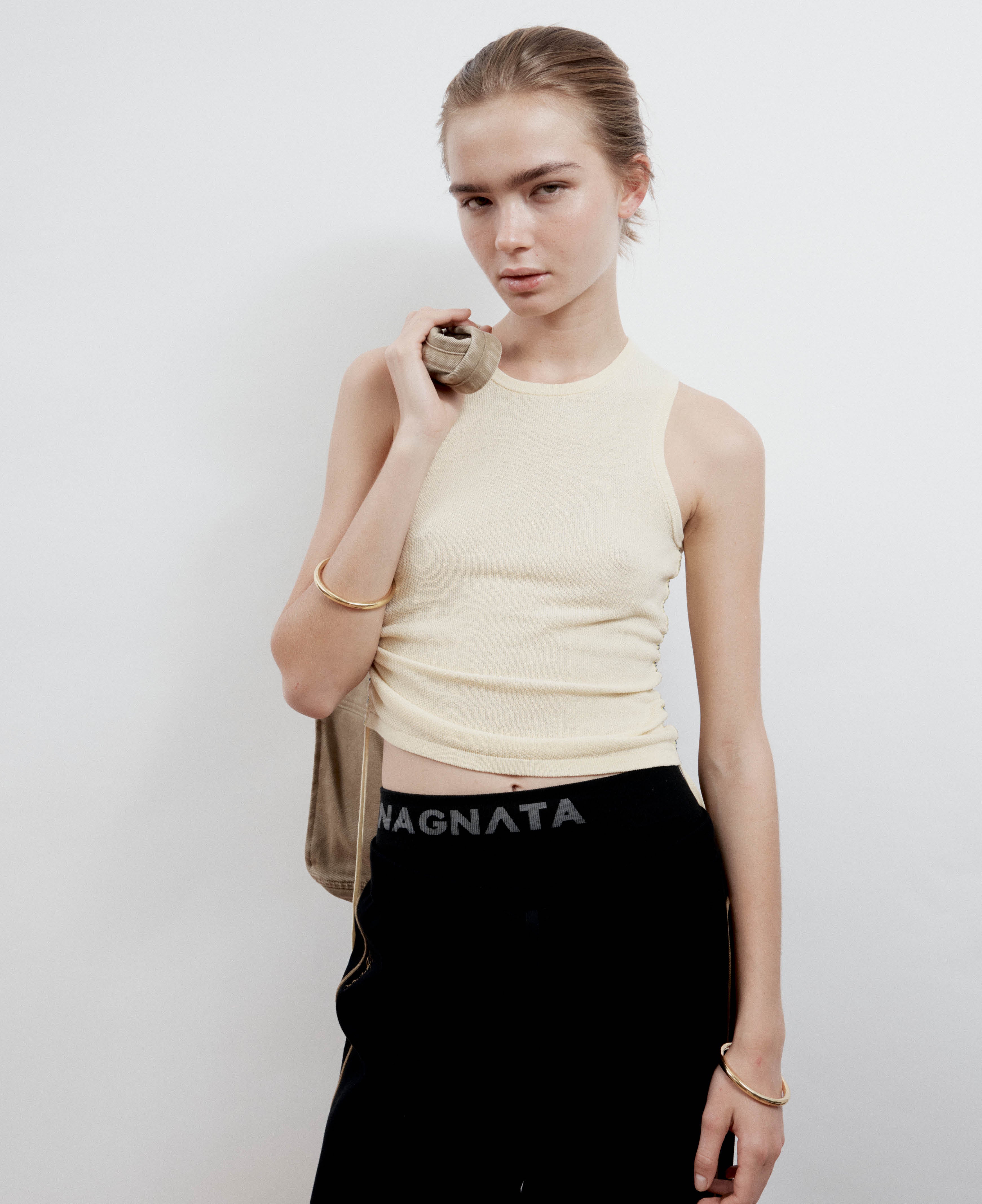 ORGANIC RUCHED TANK