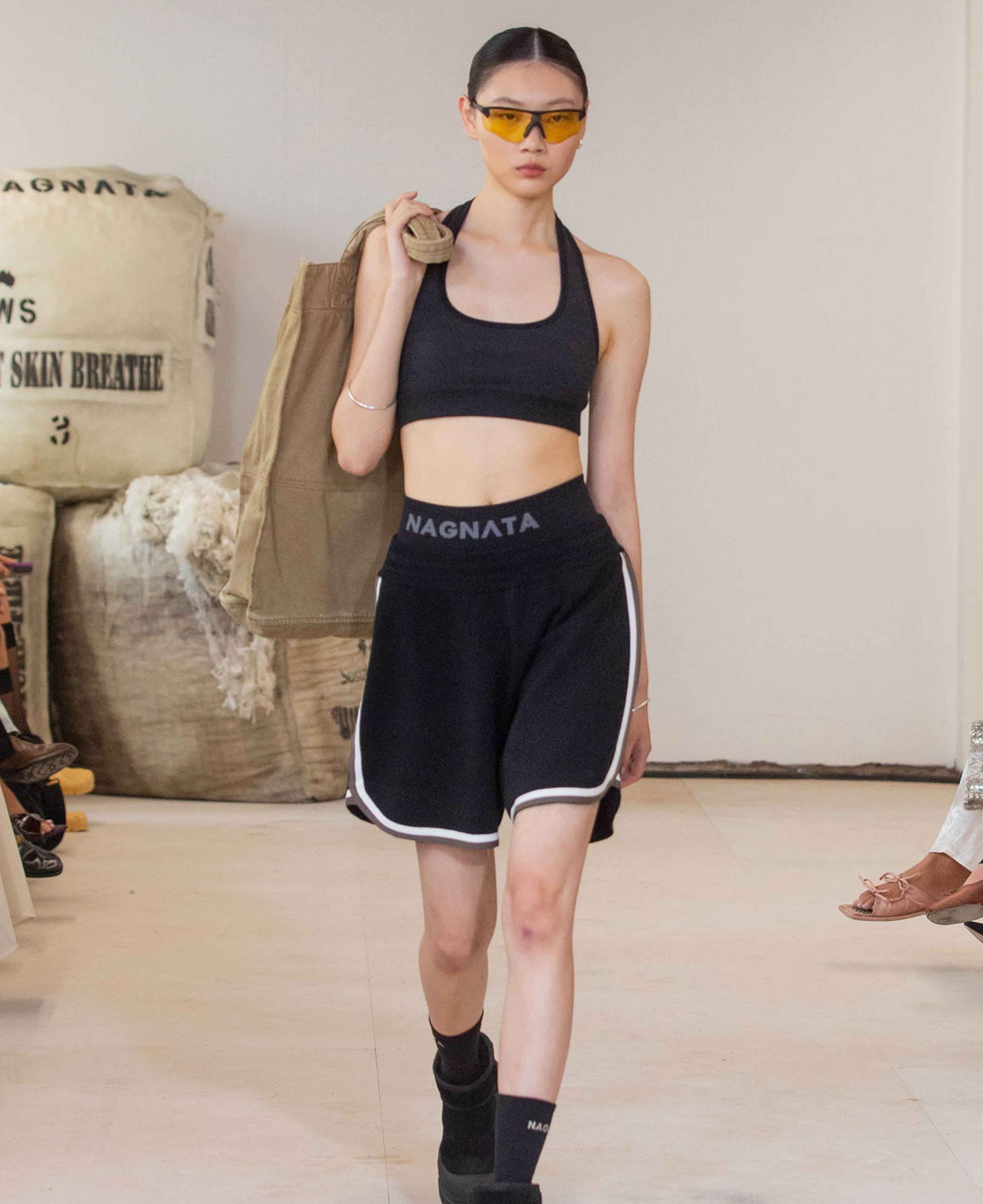 HALTER WOOL BRALET
