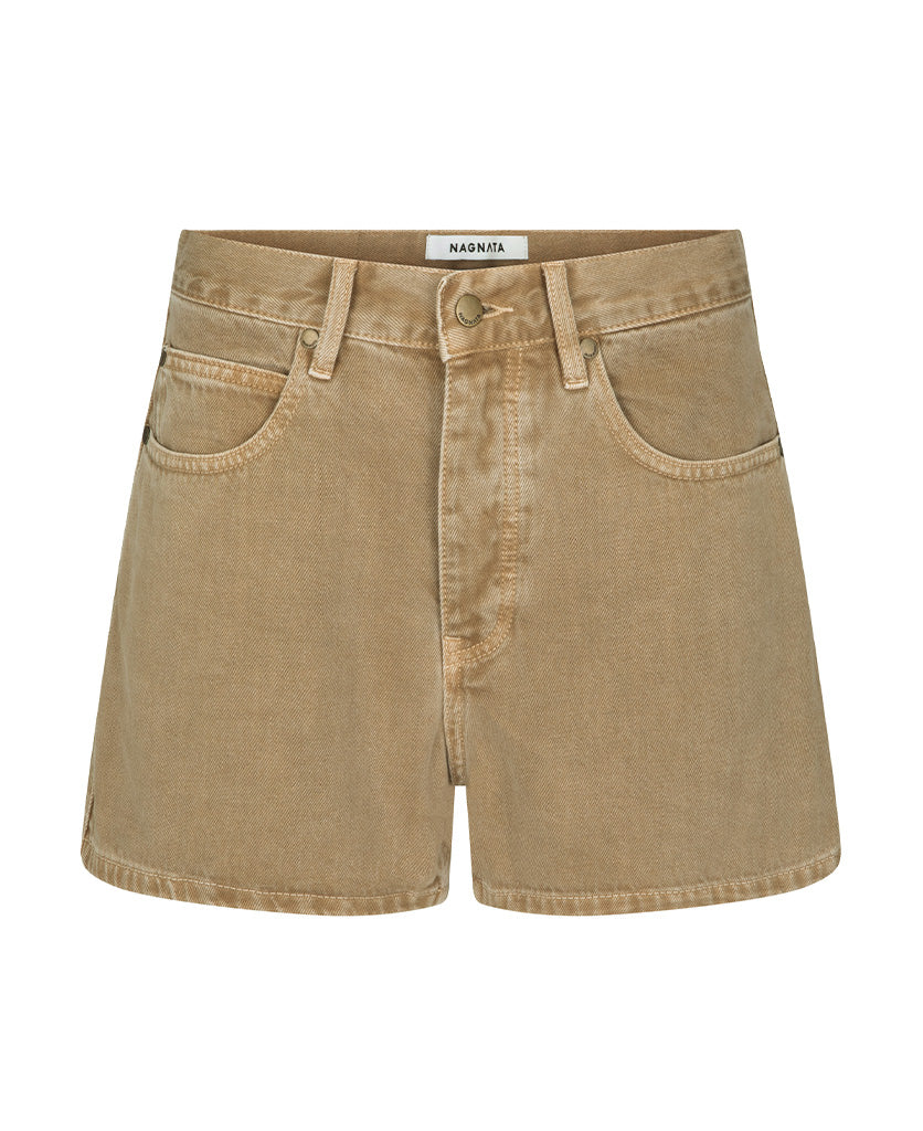 VEGETABLE DYE BERMUDA SHORT