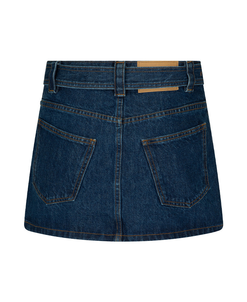 INDIGO BELTED MINI