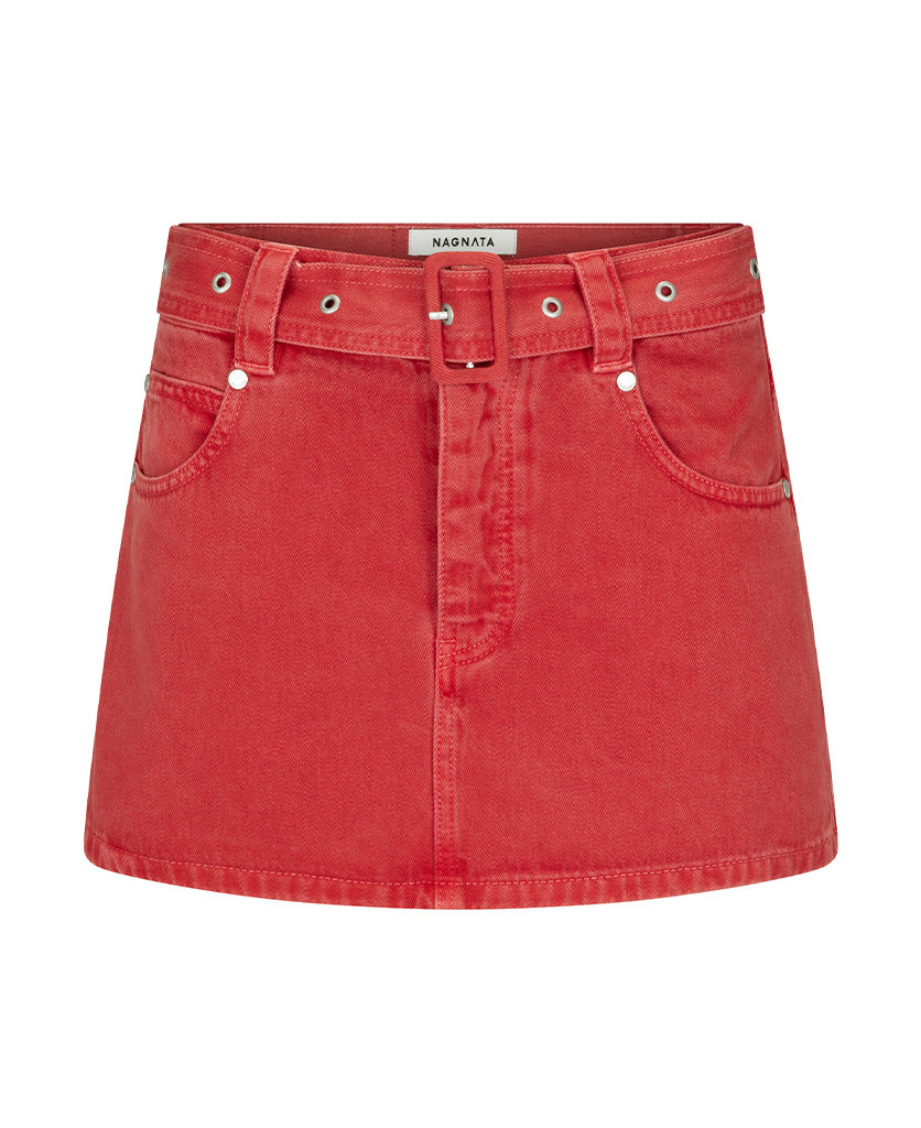 VEGETABLE DYE BELTED MINI