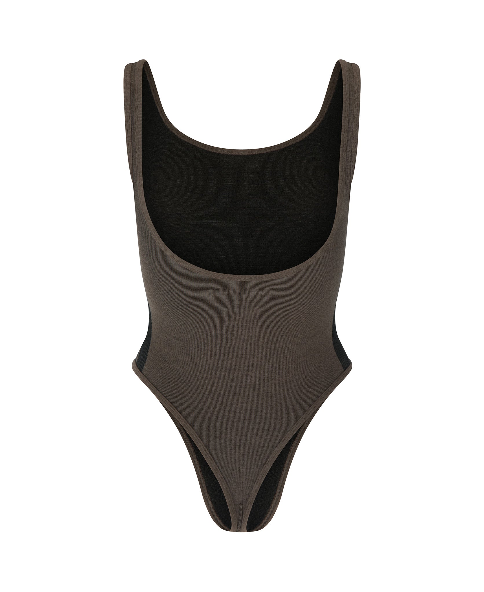 HOUNDSTOOTH WOOL BODYSUIT