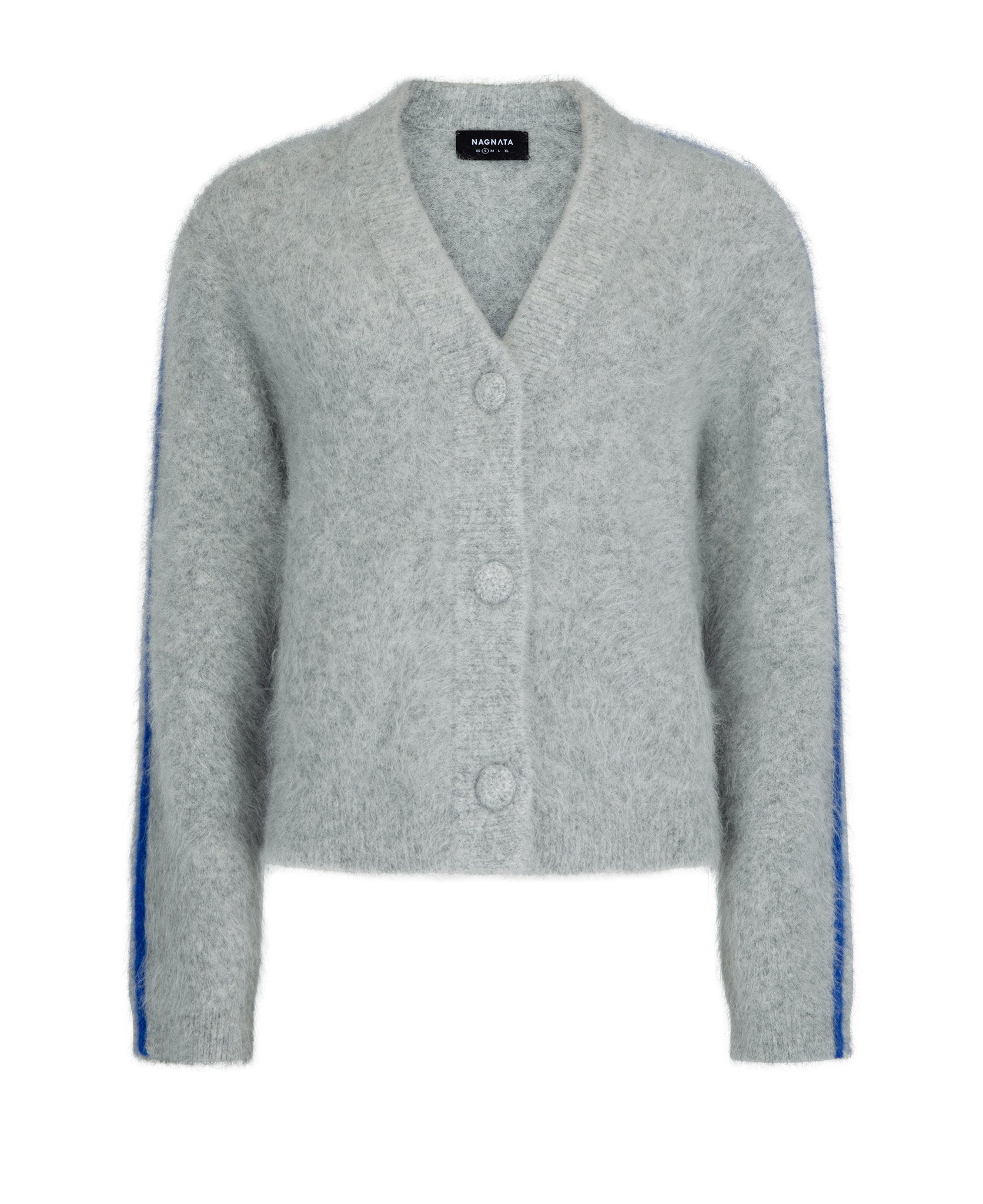 Manda Alpaca Cardigan - Light Green main image 1