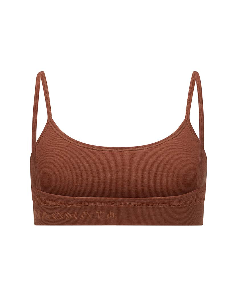 TEXTURED BALLET WOOL BRALET