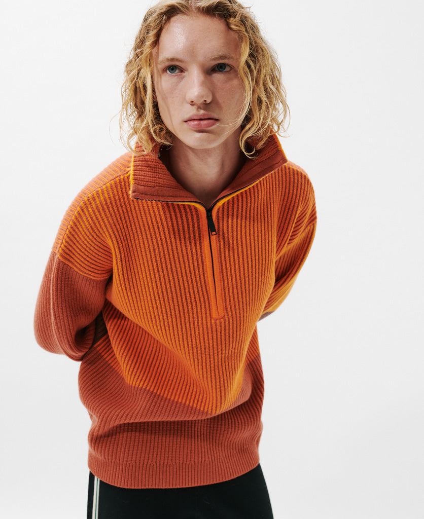 HINTERLAND ZIP THRU SWEATER