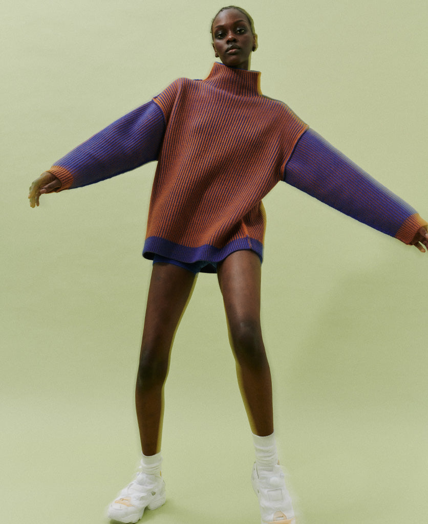 HINTERLAND HI NECK SWEATER