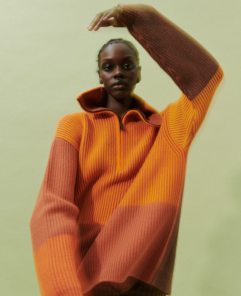 HINTERLAND ZIP THRU SWEATER