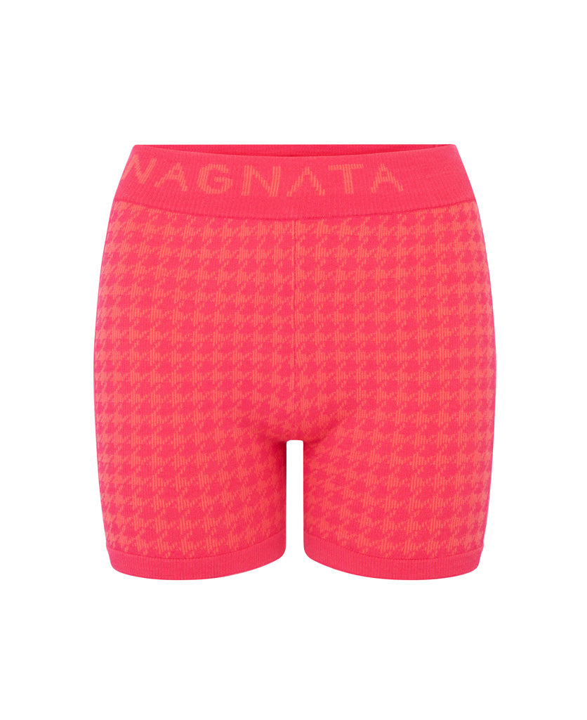 CHECKED OUT KNIT SHORT