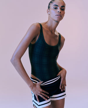 CHECK-BACK BODYSUIT