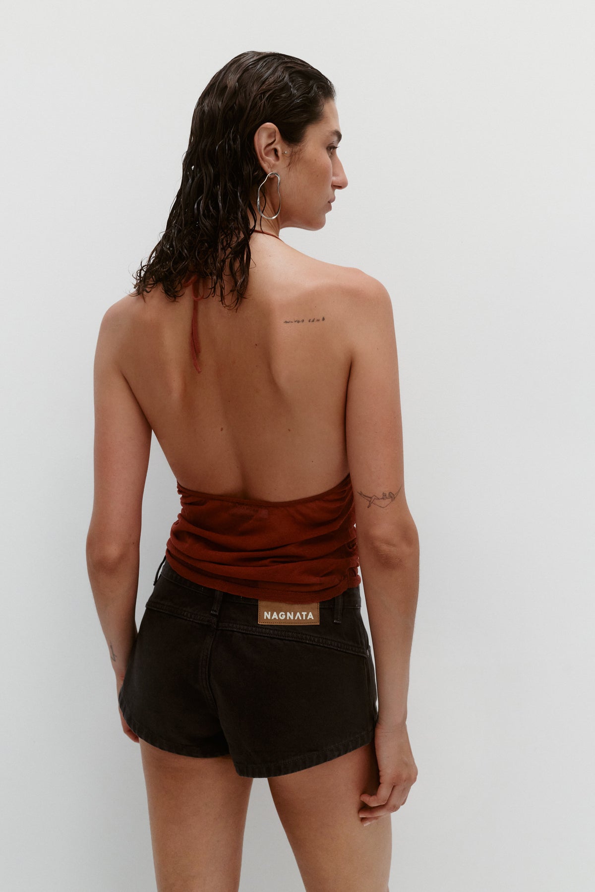 LOW RISE MICRO DENIM SHORT