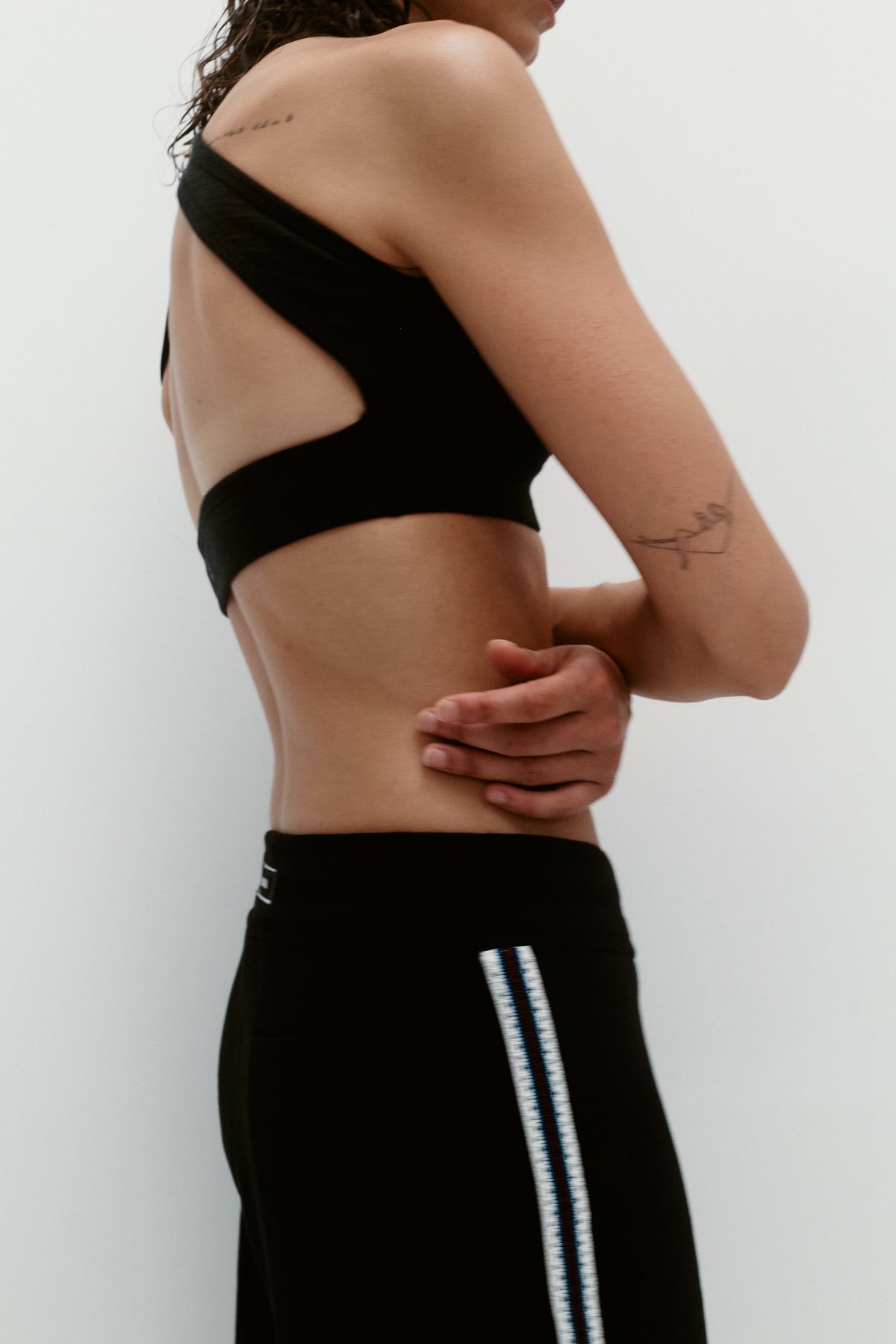 CROSS BACK WOOL BRALET