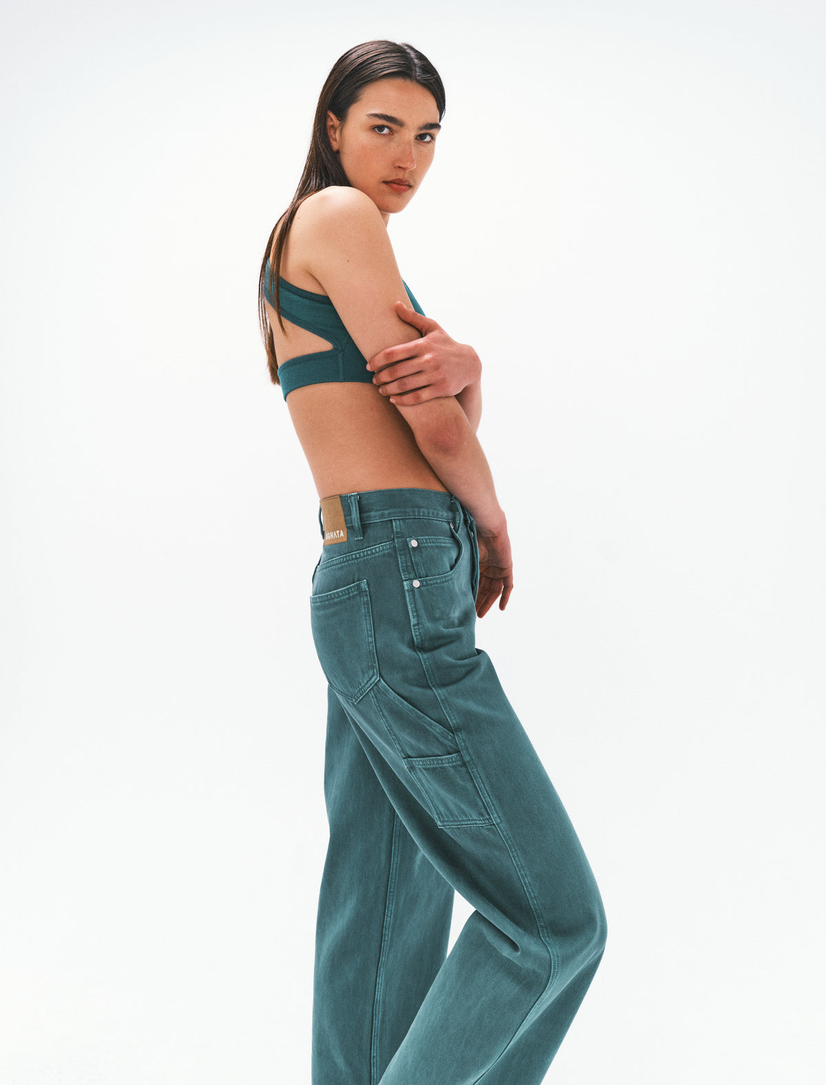 VEGETABLE DYE UTILITY JEAN