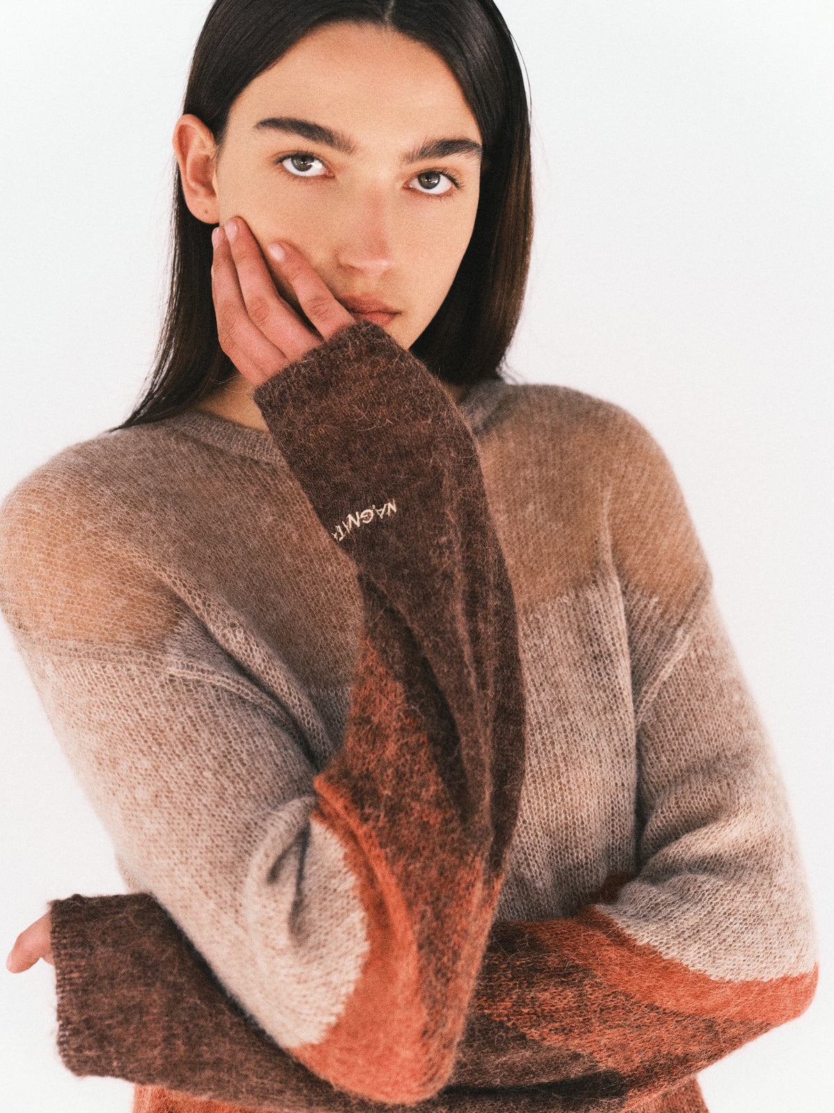 OPEN KNIT HORIZON SWEATER