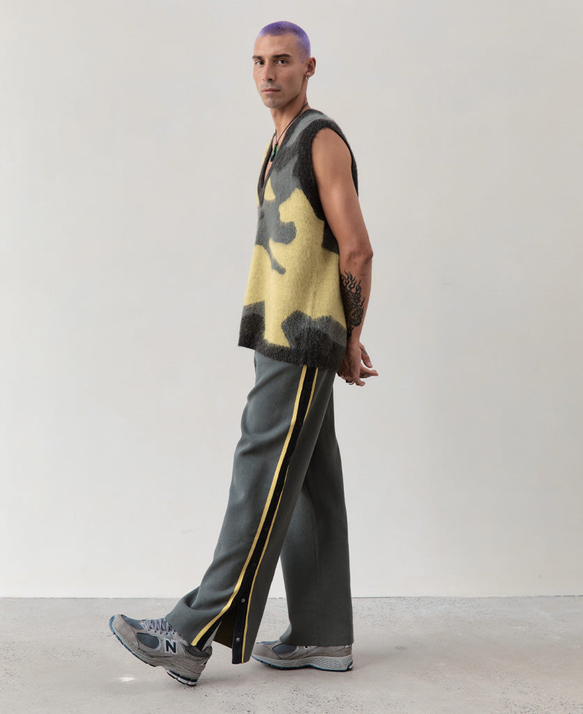 SIDE-SNAP TRACK PANT