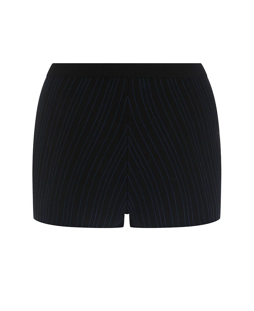 PATTY PINSTRIPE WOOL SHORT
