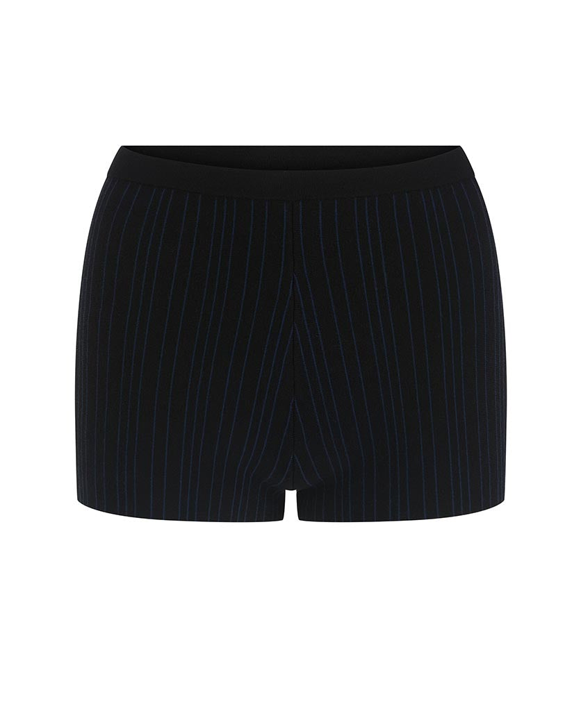 PATTY PINSTRIPE WOOL SHORT