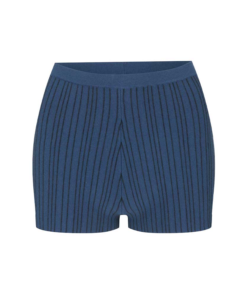 PATTY PINSTRIPE WOOL SHORT