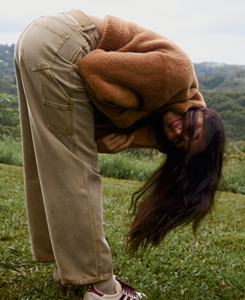 VEGETABLE DYE UTILITY JEAN