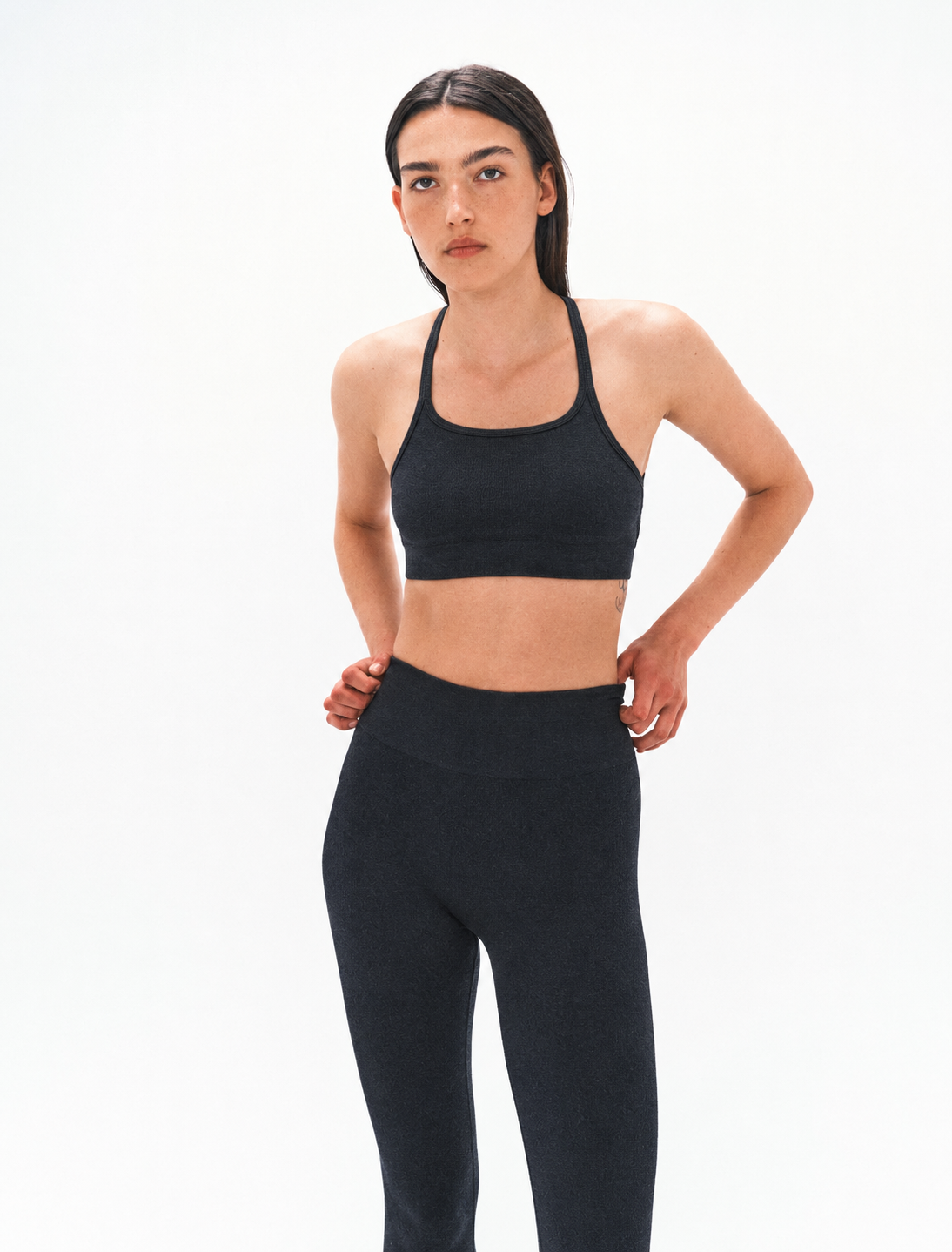 CROSS BACK WOOL BRALET