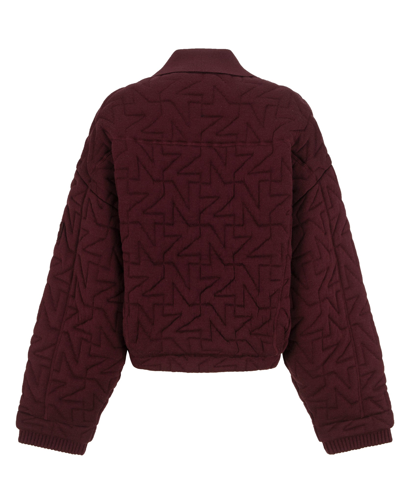 WOOL QUILTED BOMBER