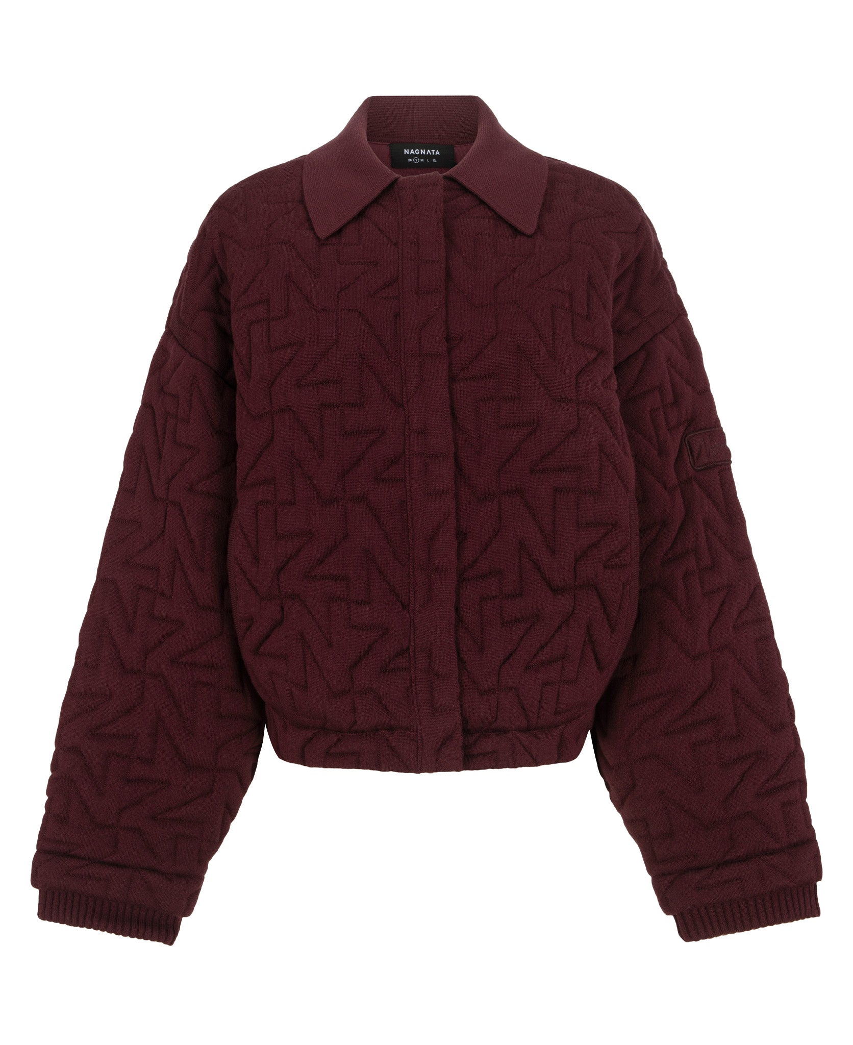 WOOL QUILTED BOMBER