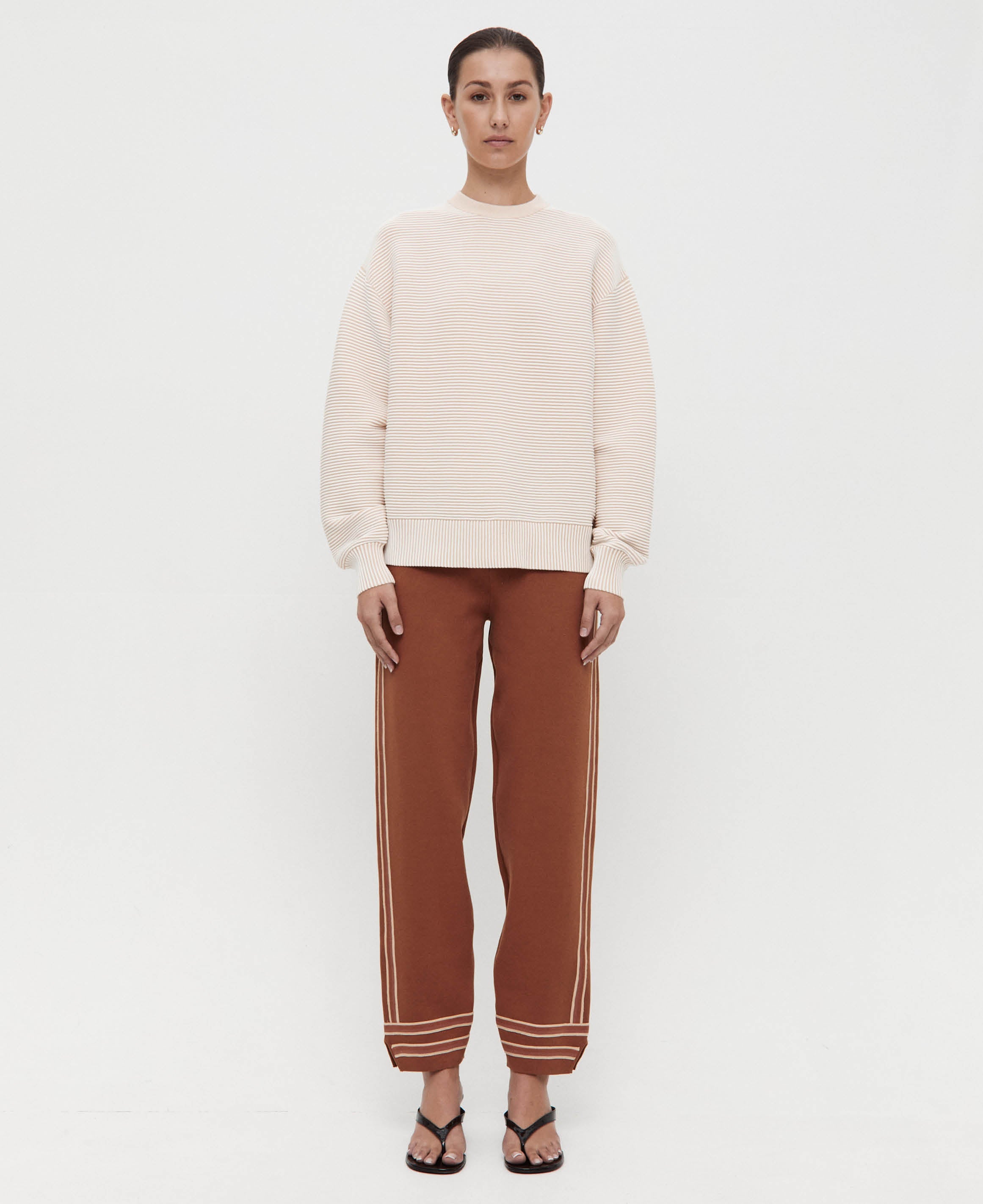 ORGANIC MOTLEY TRACK PANT