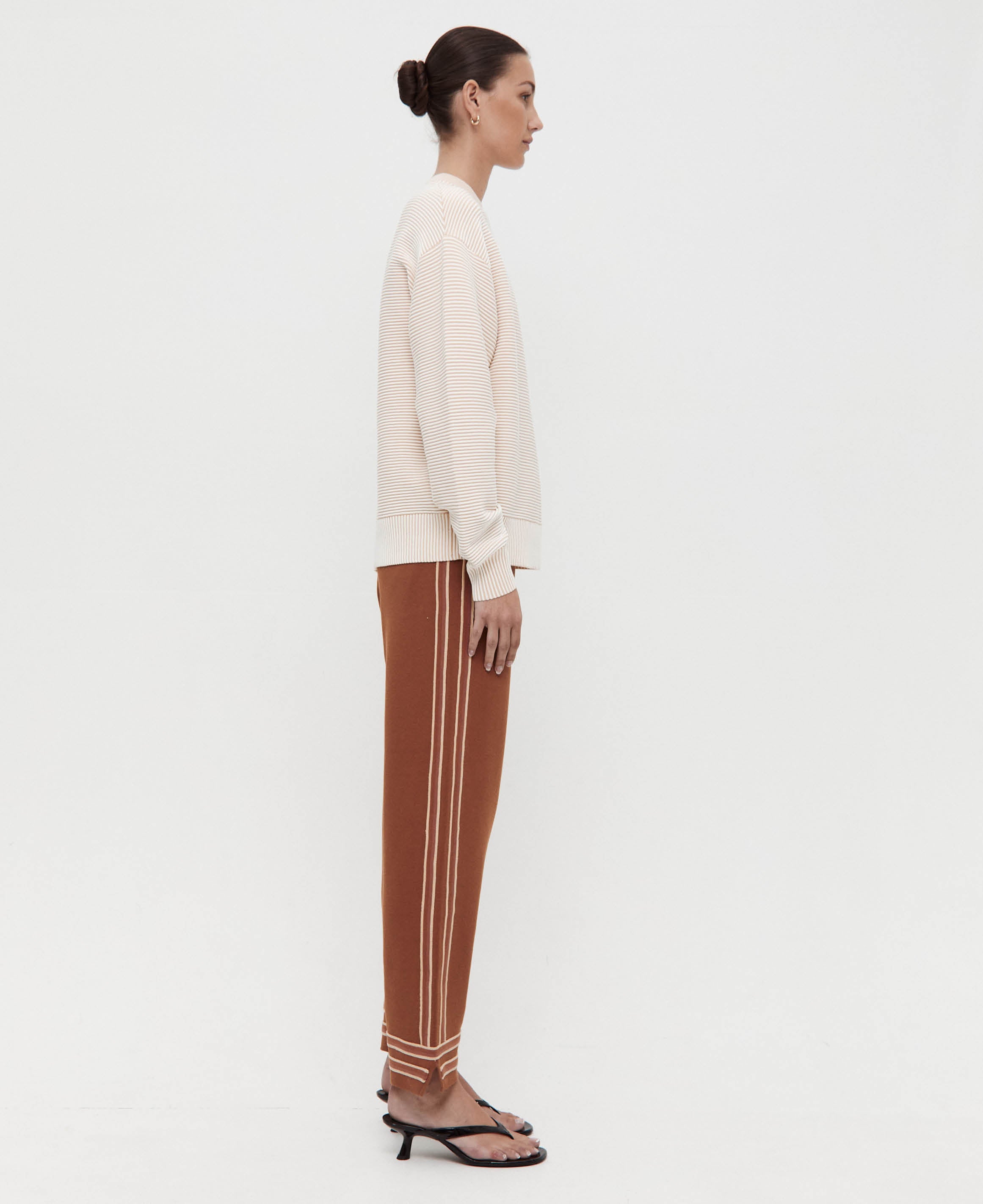 ORGANIC MOTLEY TRACK PANT