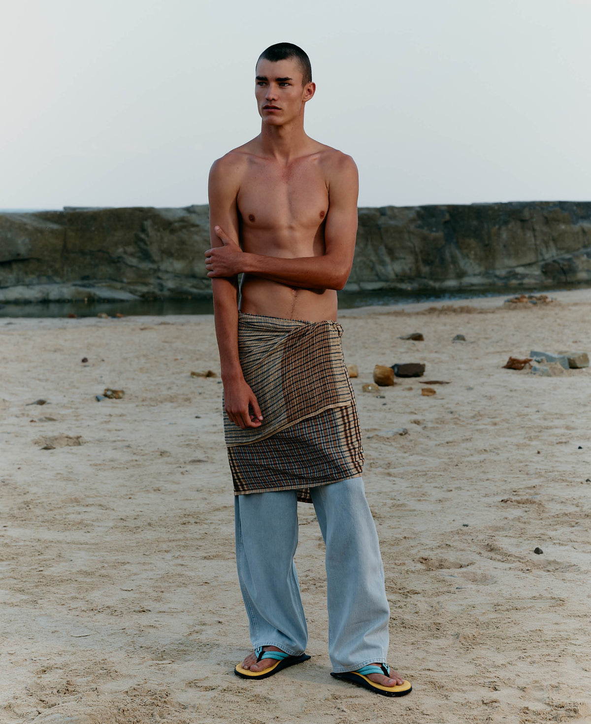 VEGETABLE DYE UTILITY JEAN