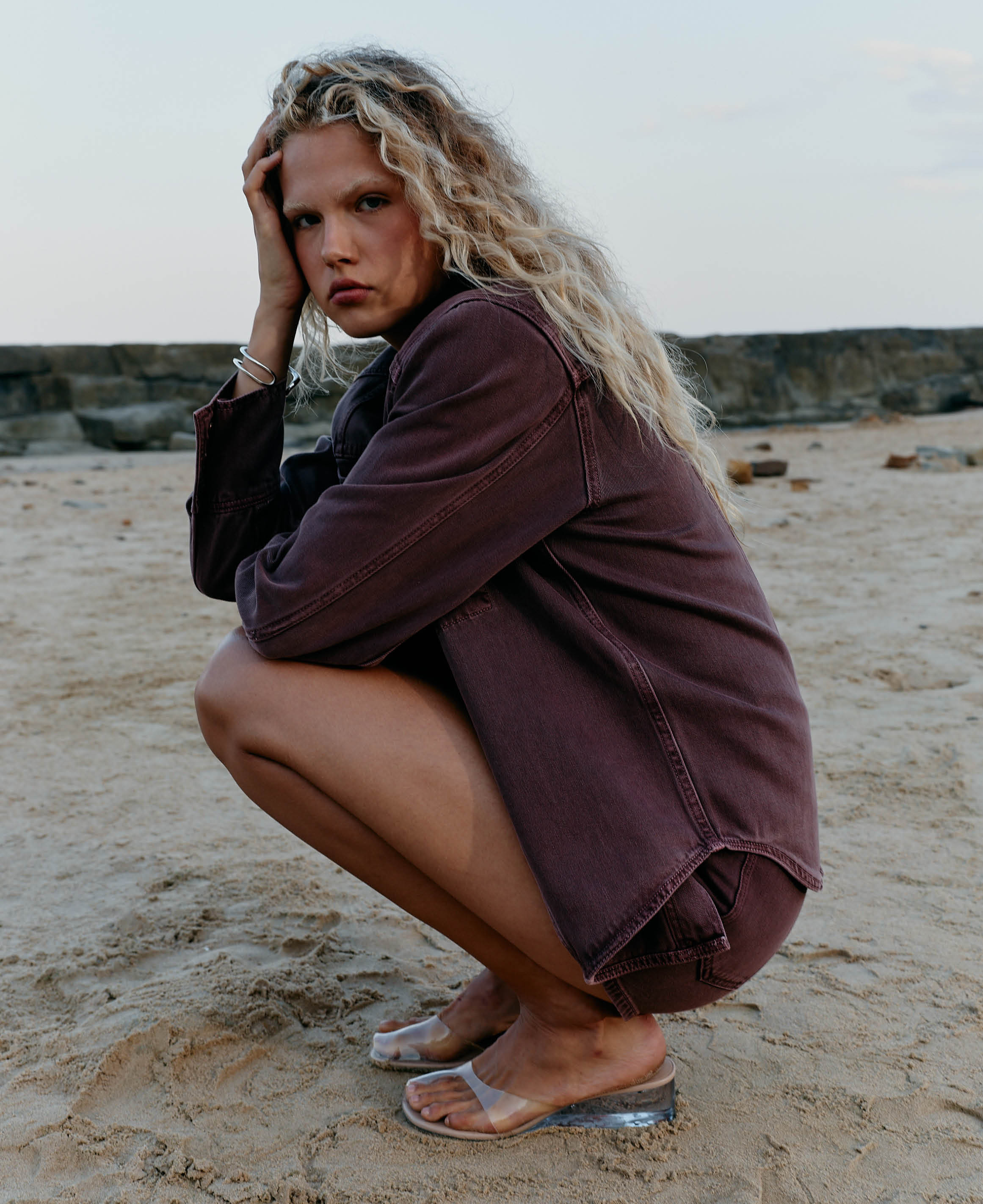 VEGETABLE DYE UTILITY JACKET