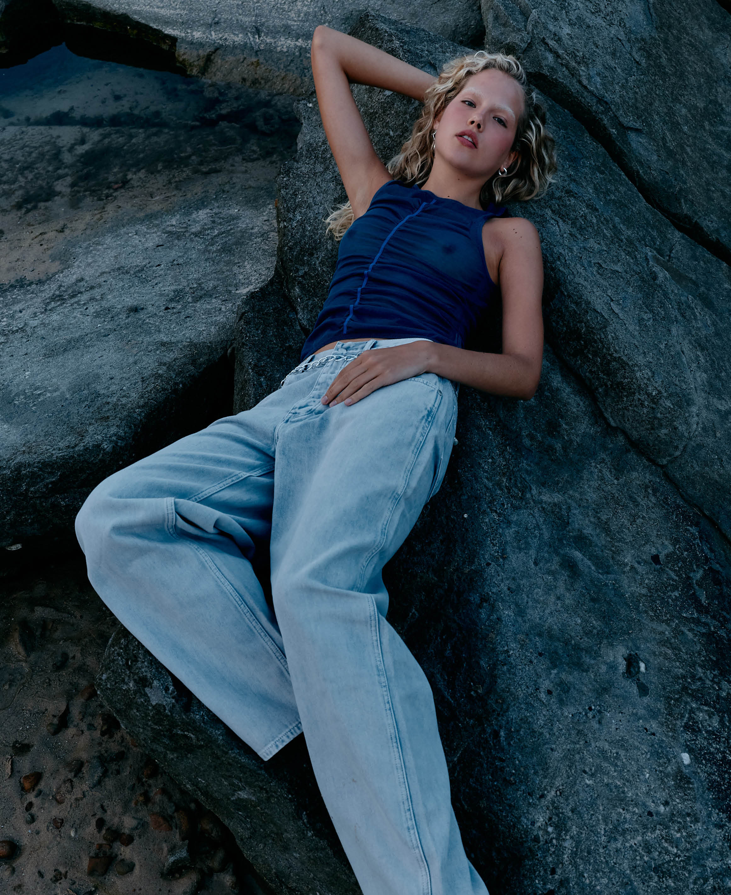 VEGETABLE DYE UTILITY JEAN