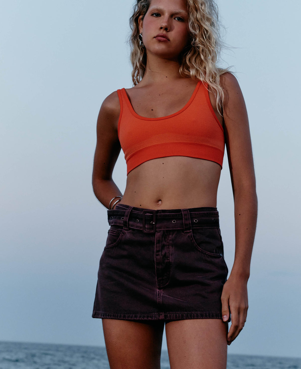 VEGETABLE DYE BELTED MINI
