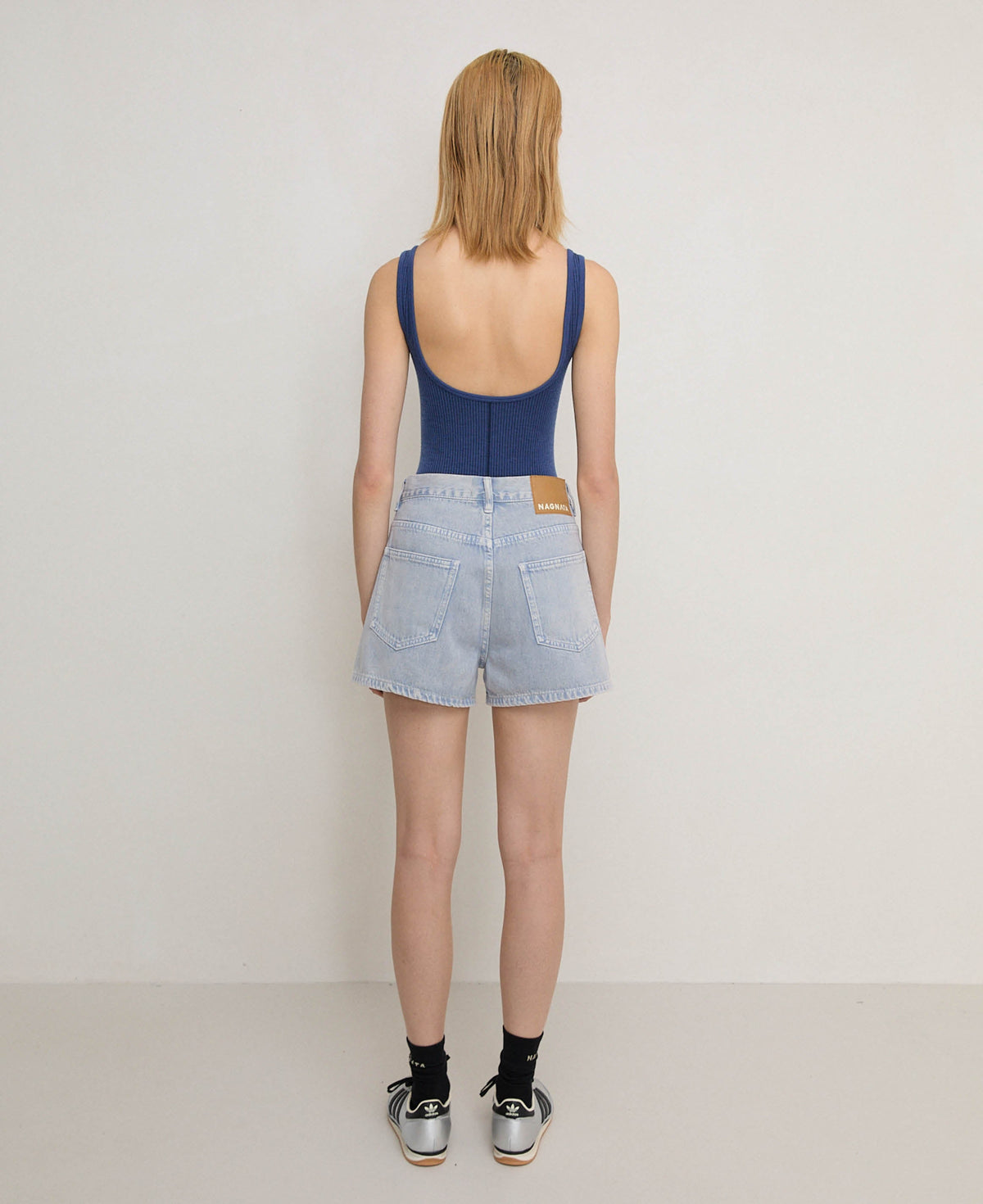 VEGETABLE DYE BERMUDA SHORT