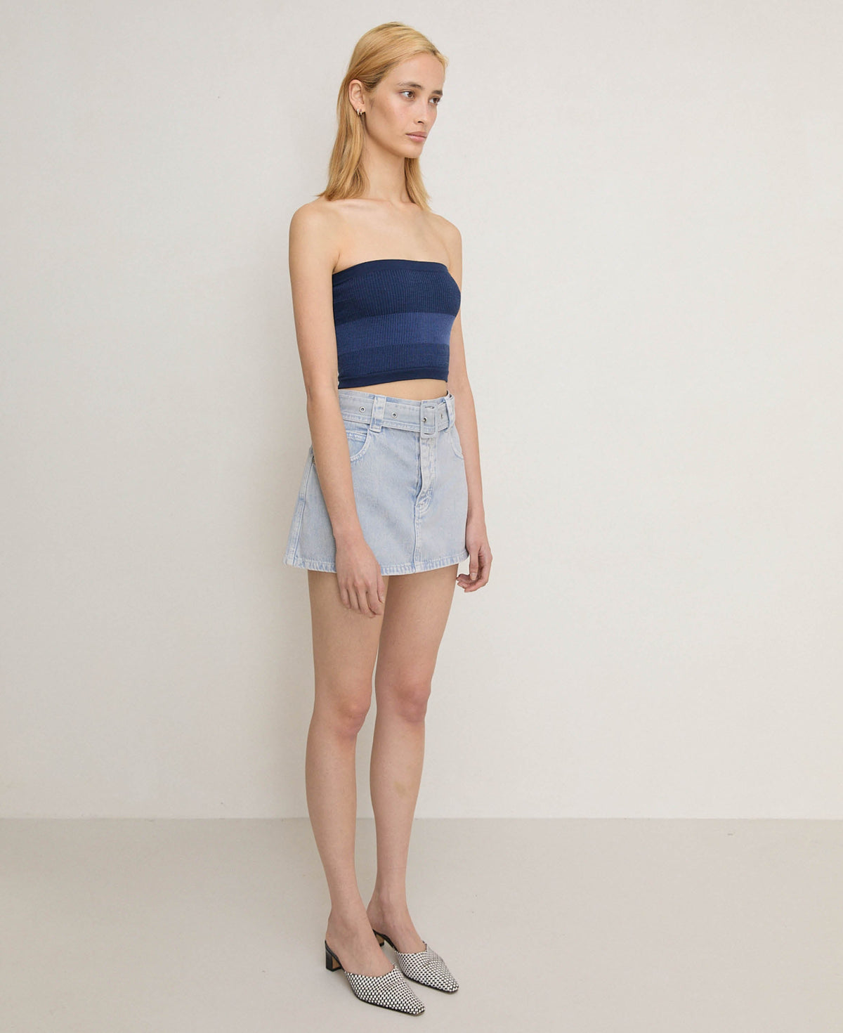 VEGETABLE DYE BELTED MINI
