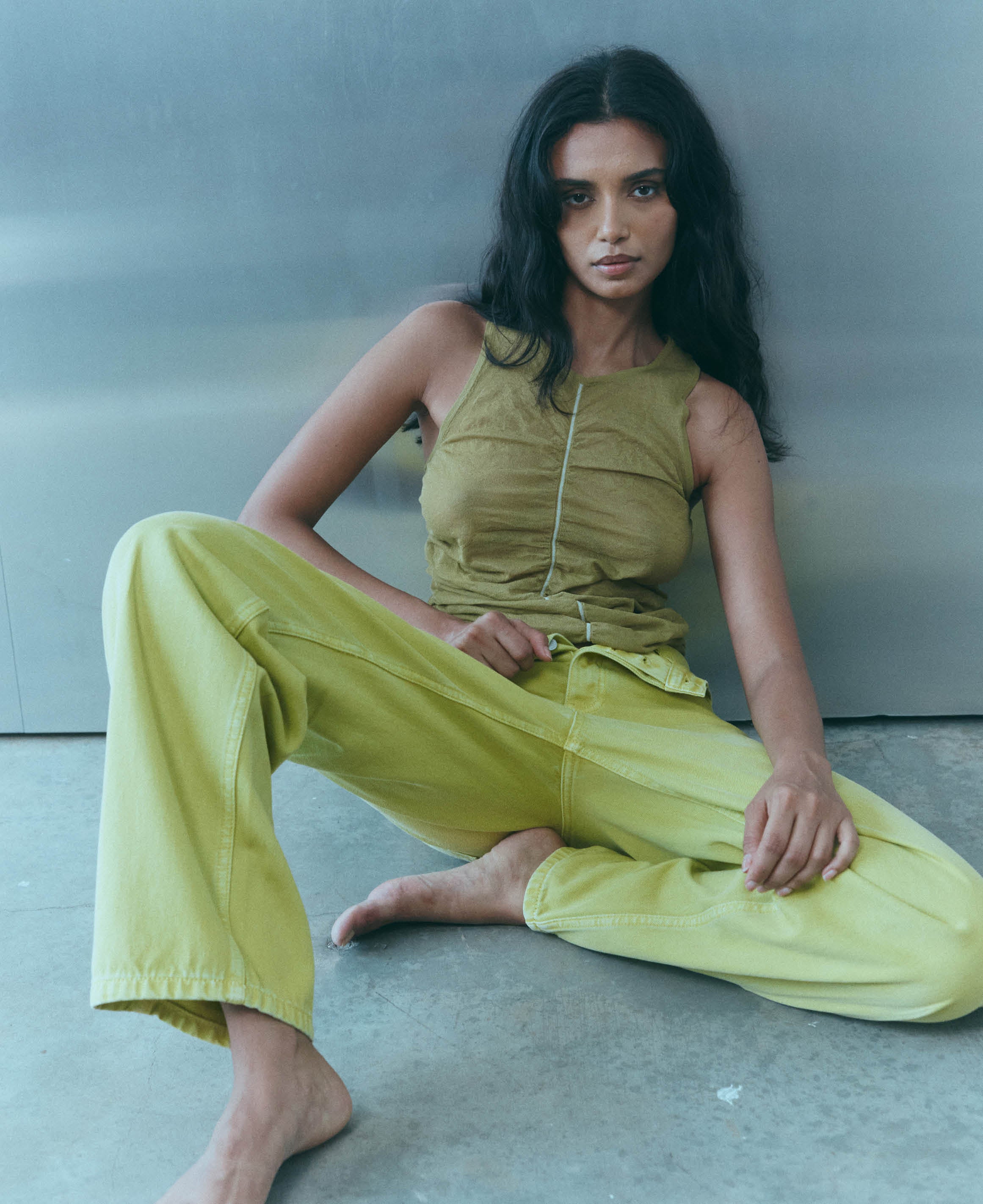 VEGETABLE DYE UTILITY JEAN