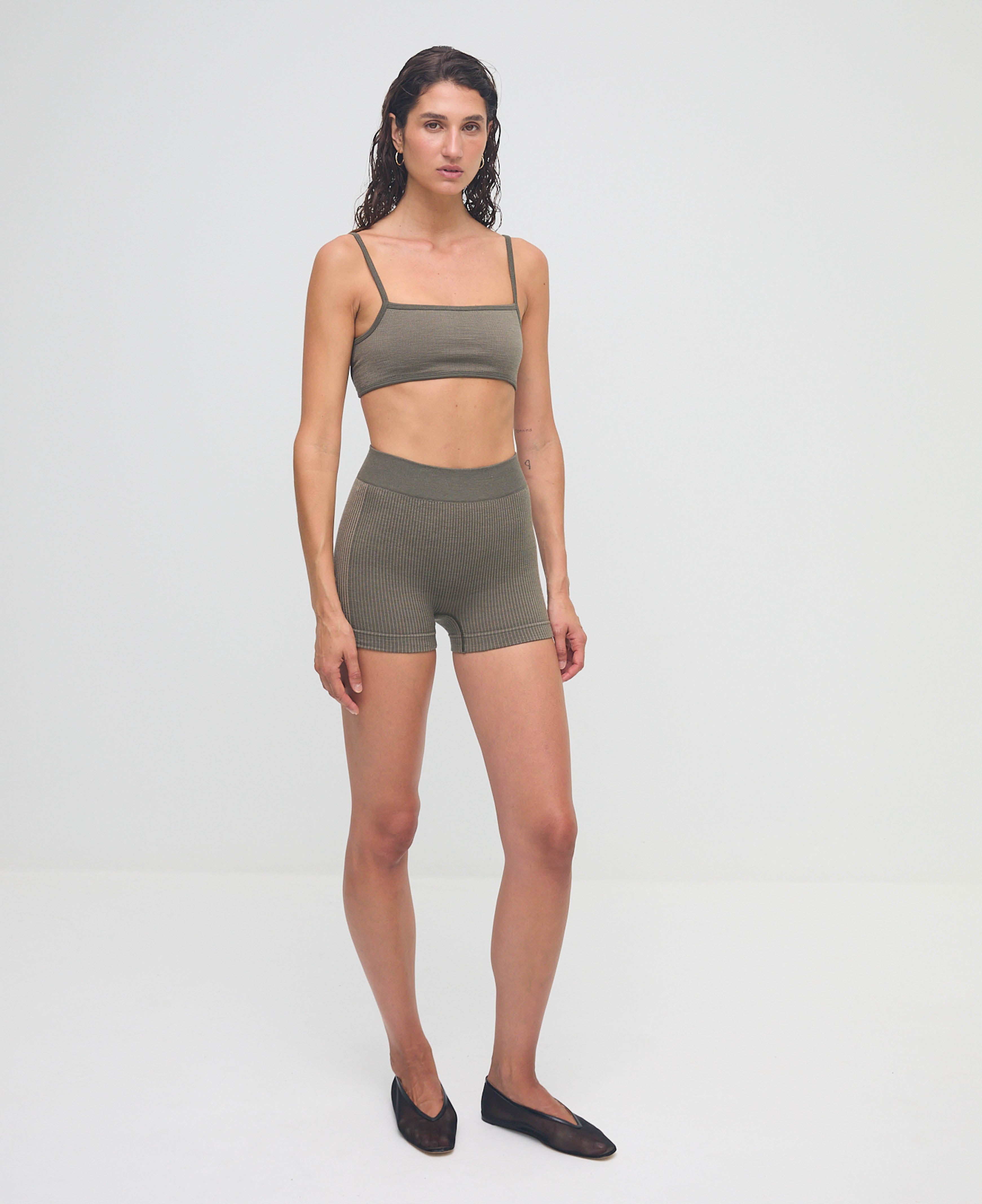 STRAP BACK WOOL BRALET