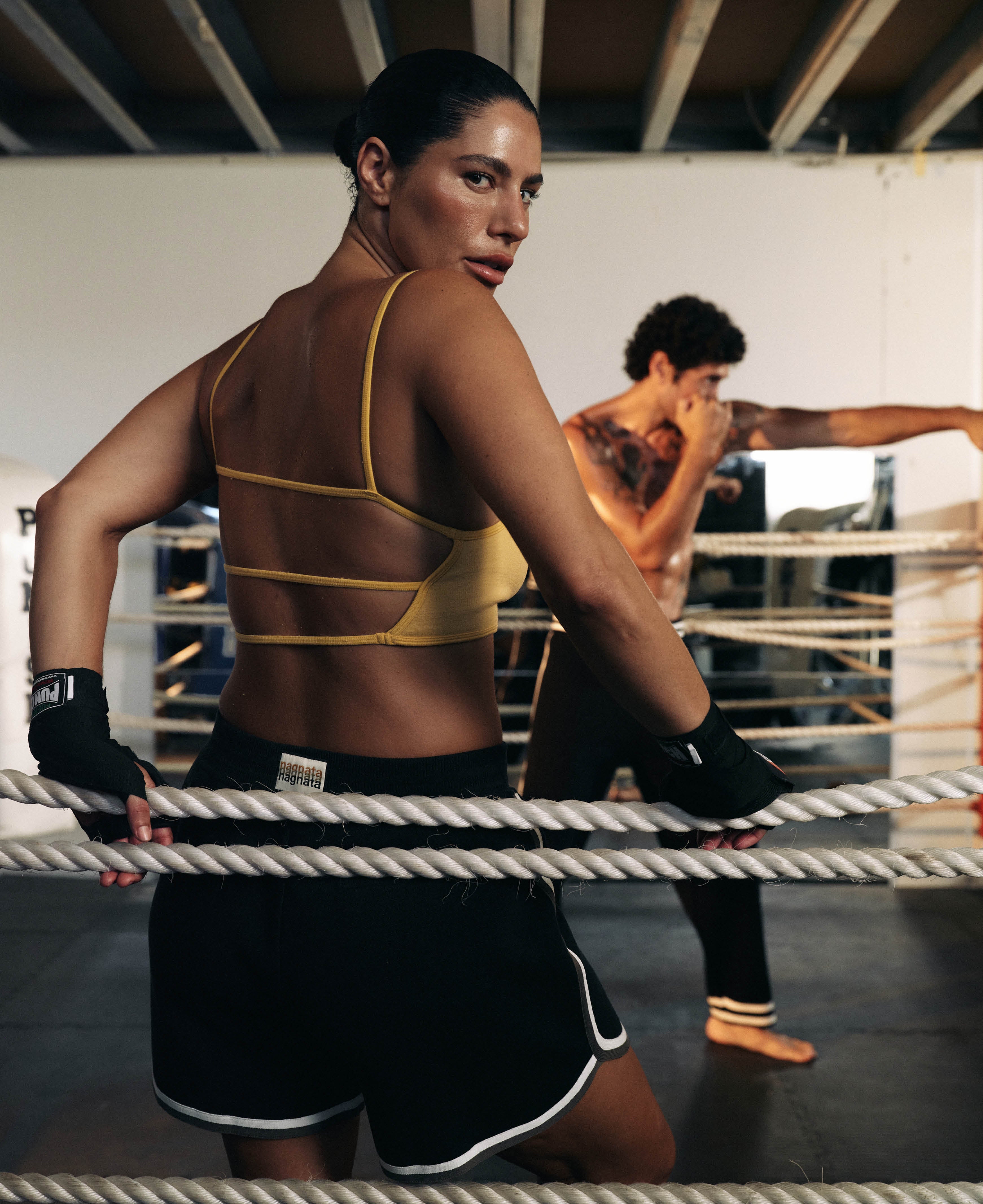 STRAP BACK WOOL BRALET