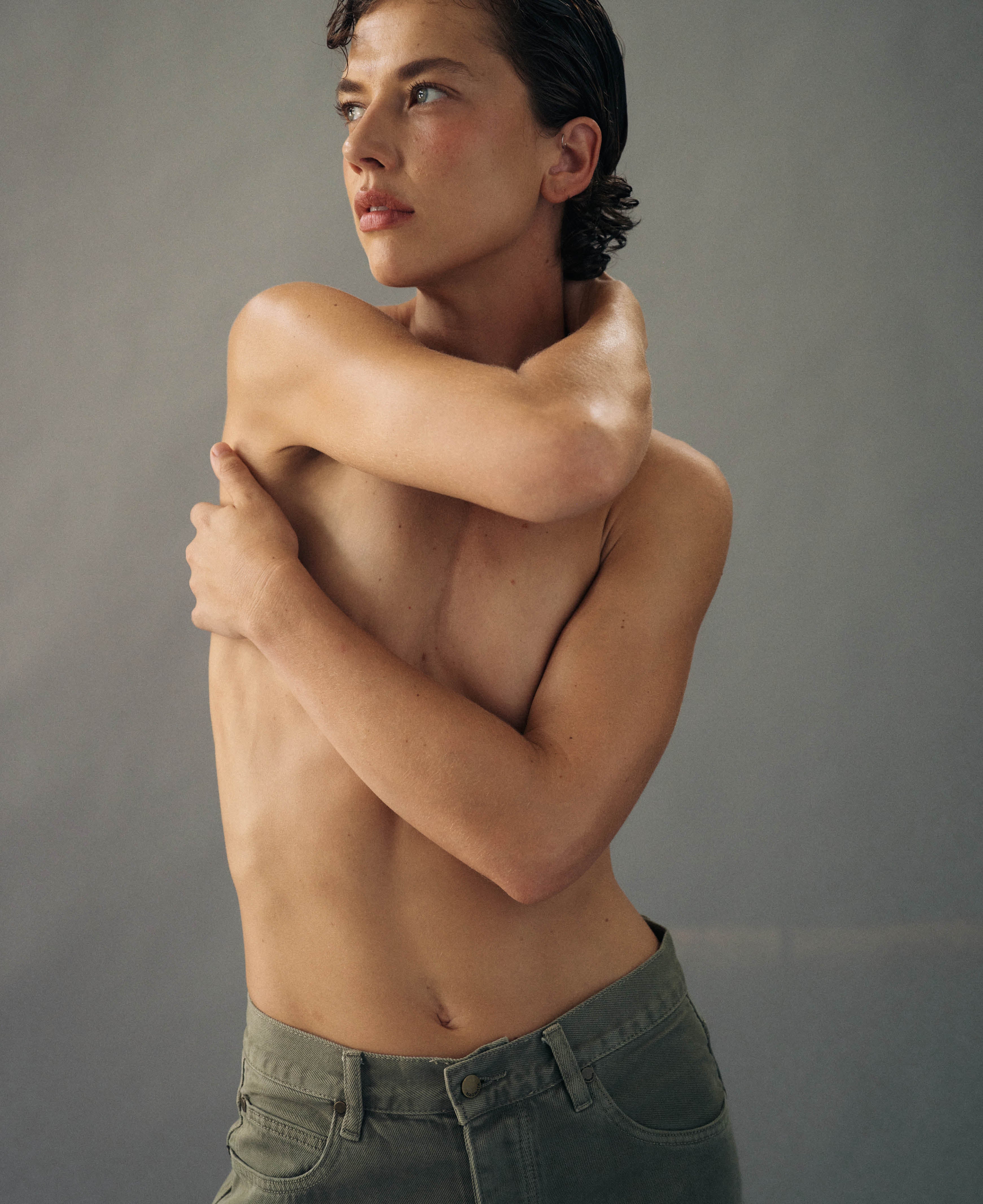 VEGETABLE DYE STRAIGHT LEG JEAN