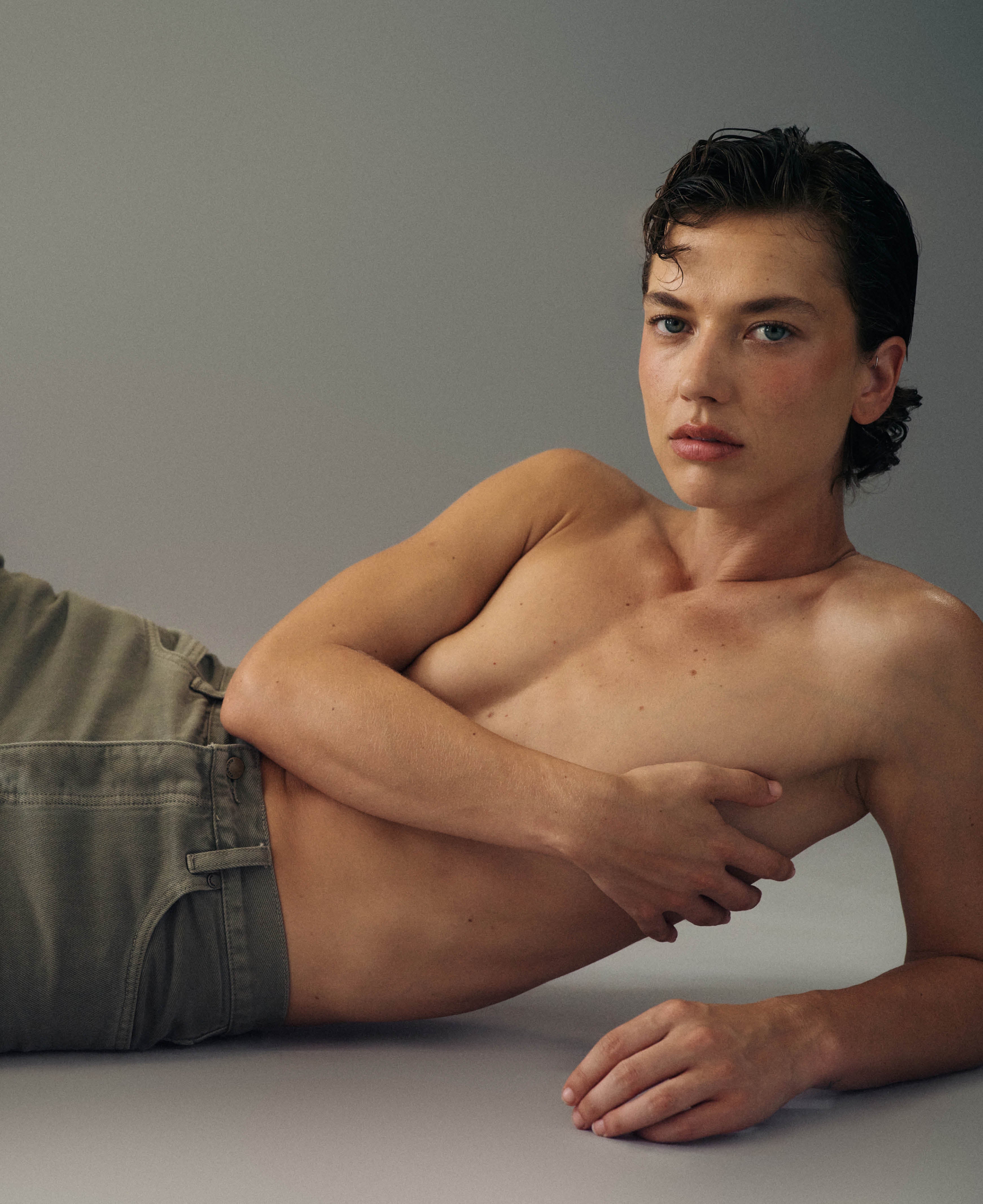 VEGETABLE DYE STRAIGHT LEG JEAN