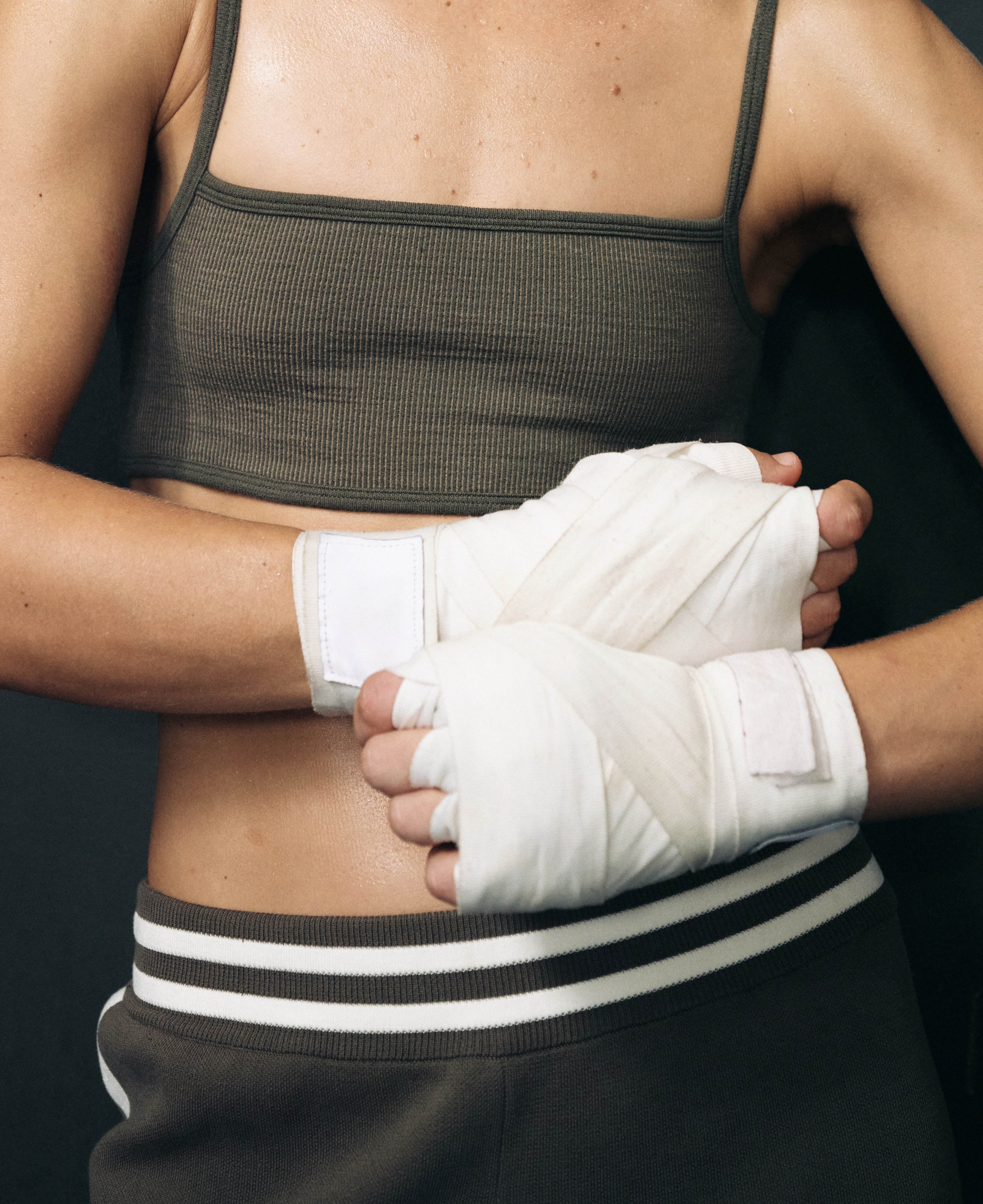 STRAP BACK WOOL BRALET