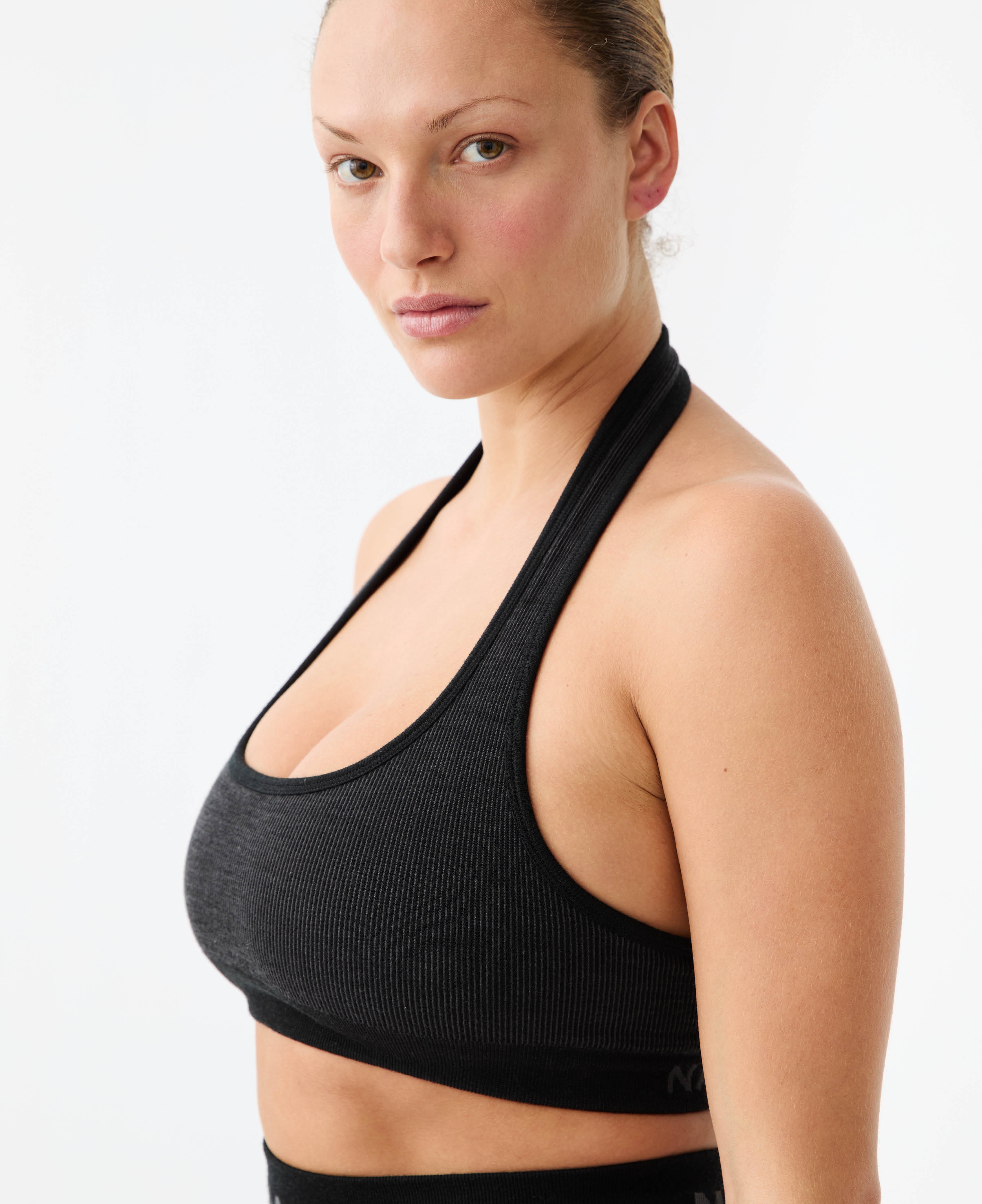 HALTER WOOL BRALET