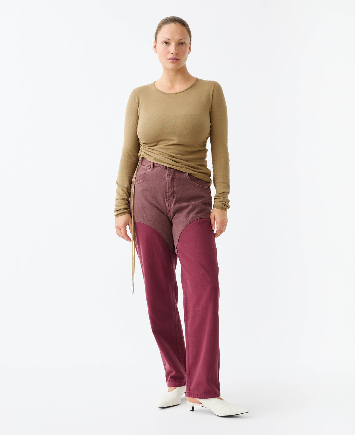 VEGETABLE DYE TAPERED JEAN