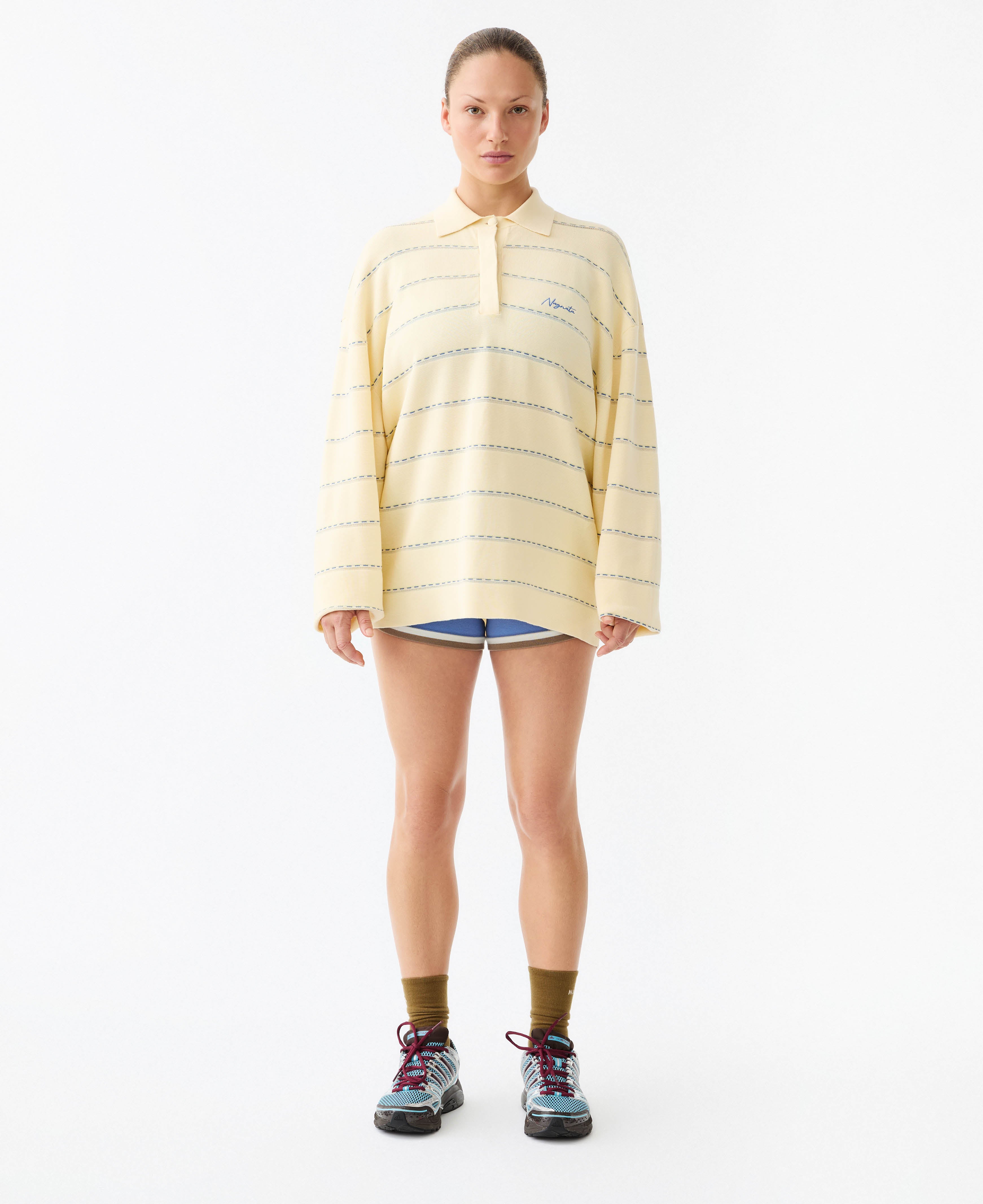 ORGANIC DROP NEEDLE POLO