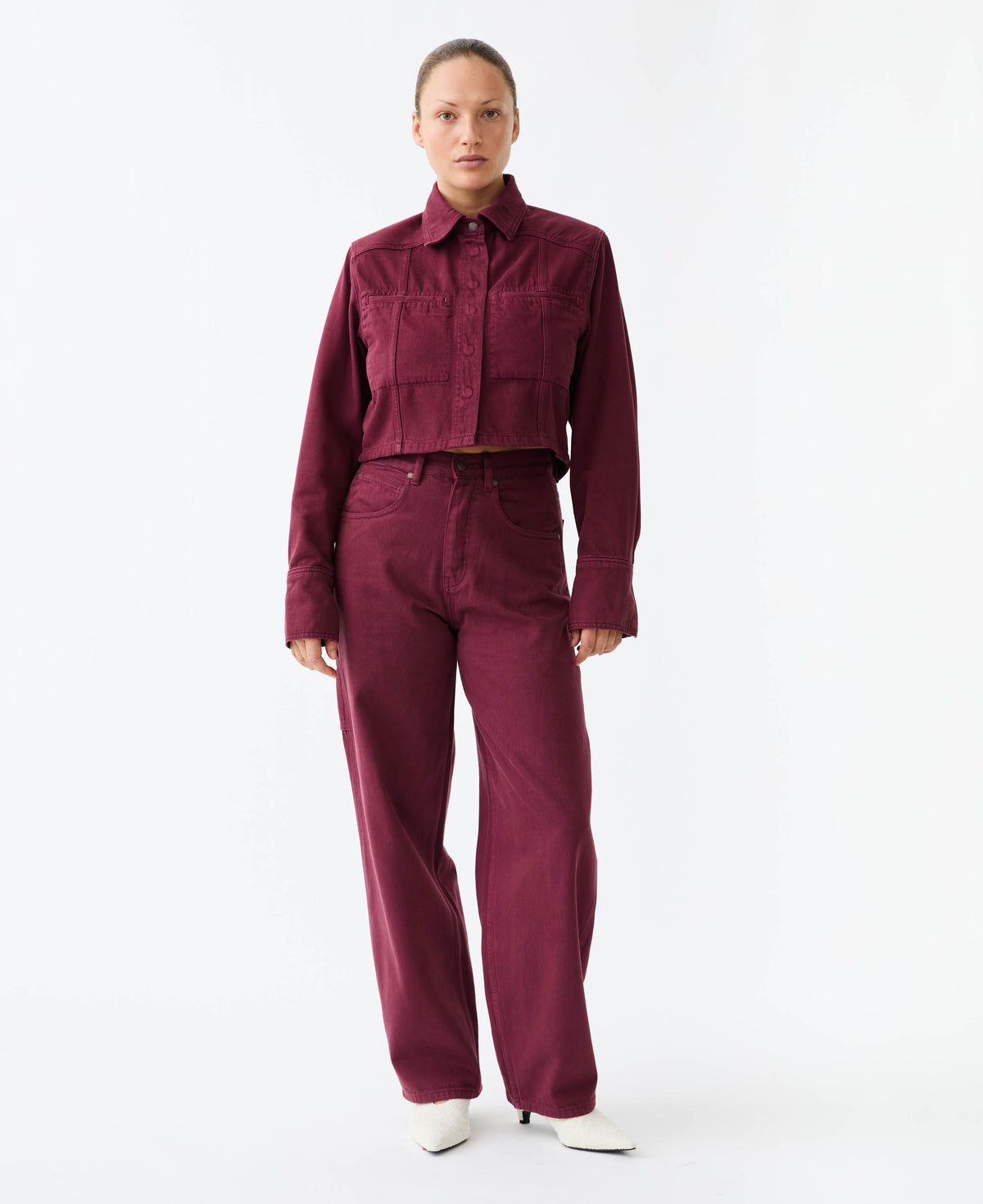 VEGETABLE DYE UTILITY JEAN