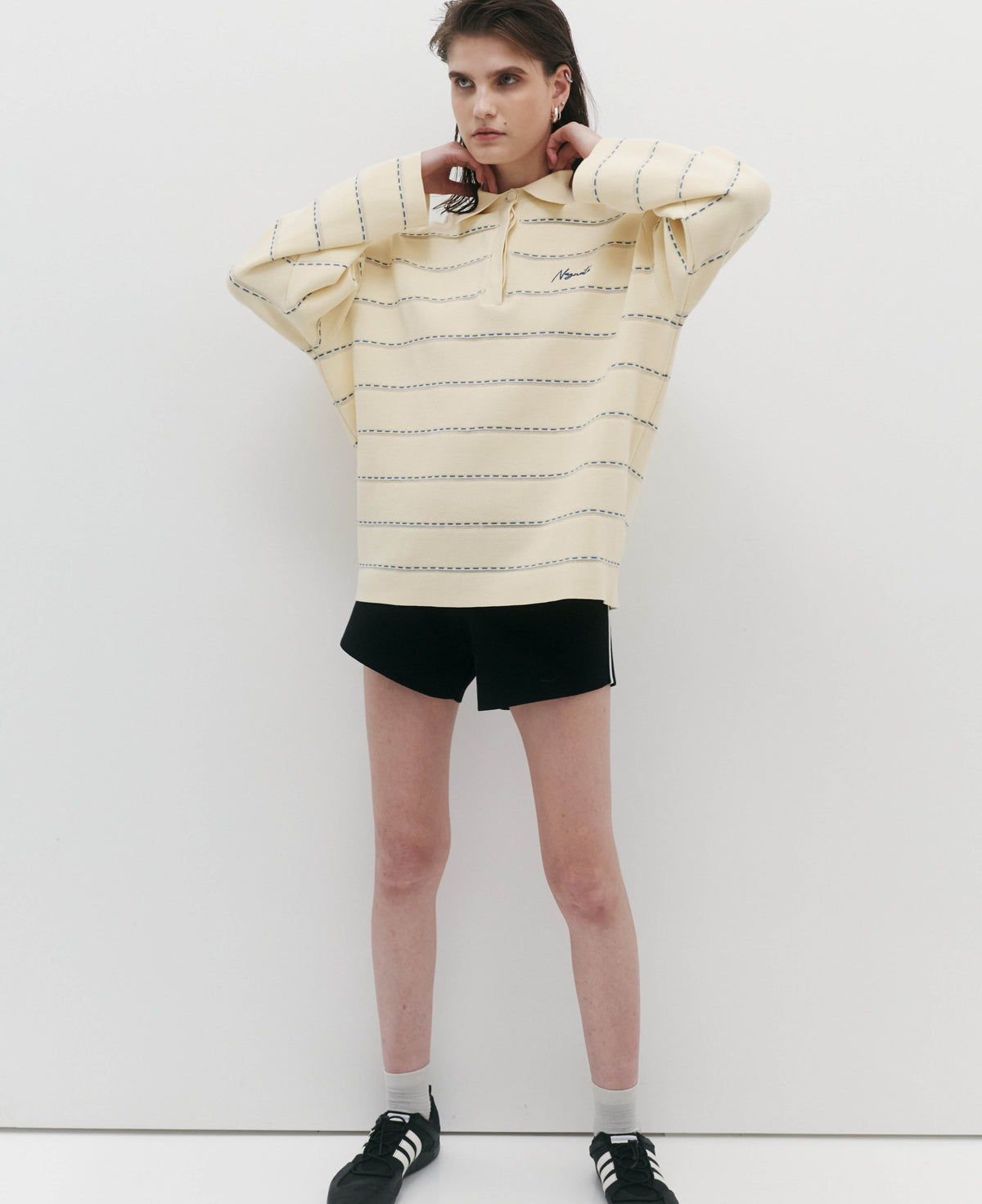 ORGANIC DROP NEEDLE POLO