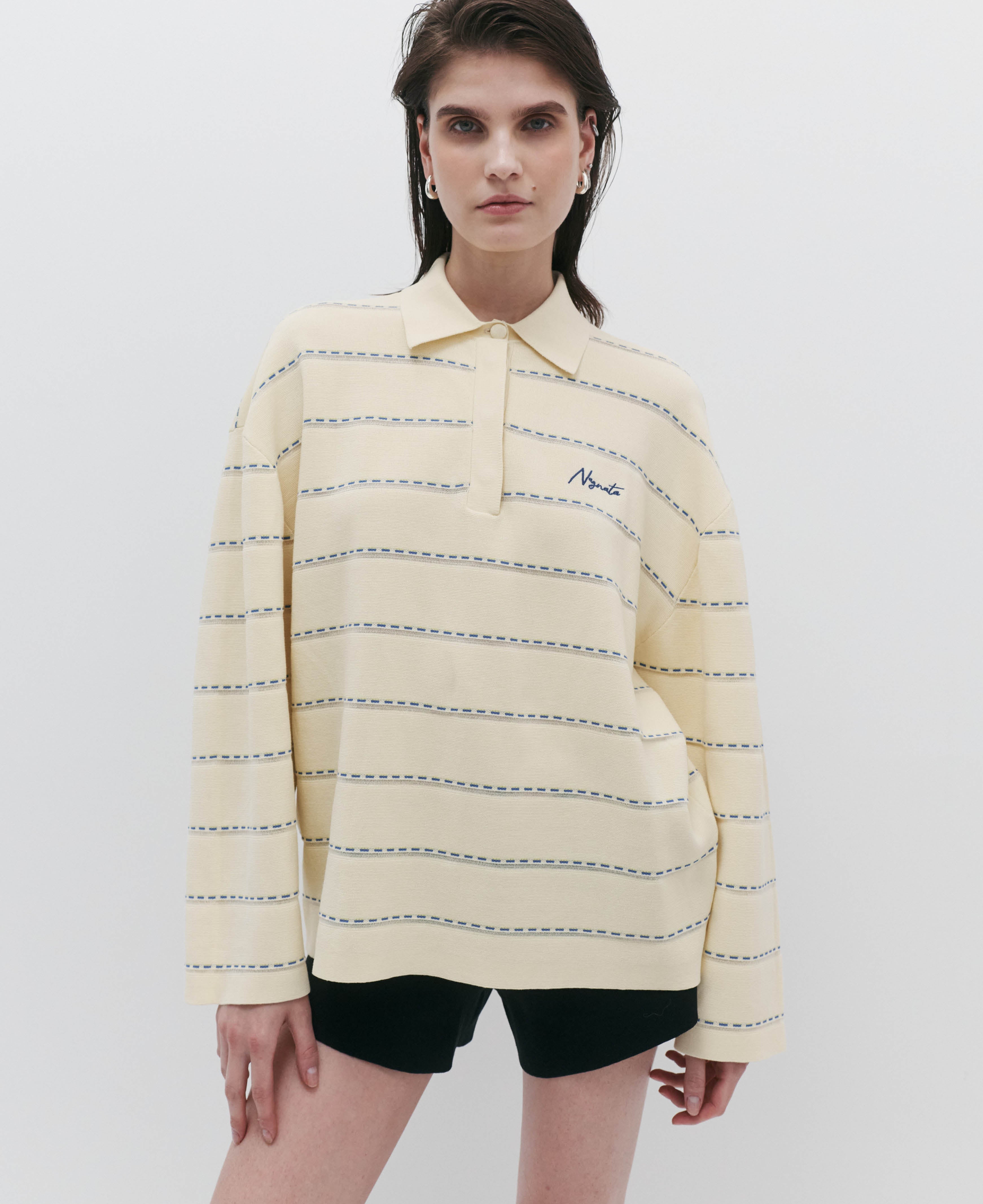 ORGANIC DROP NEEDLE POLO
