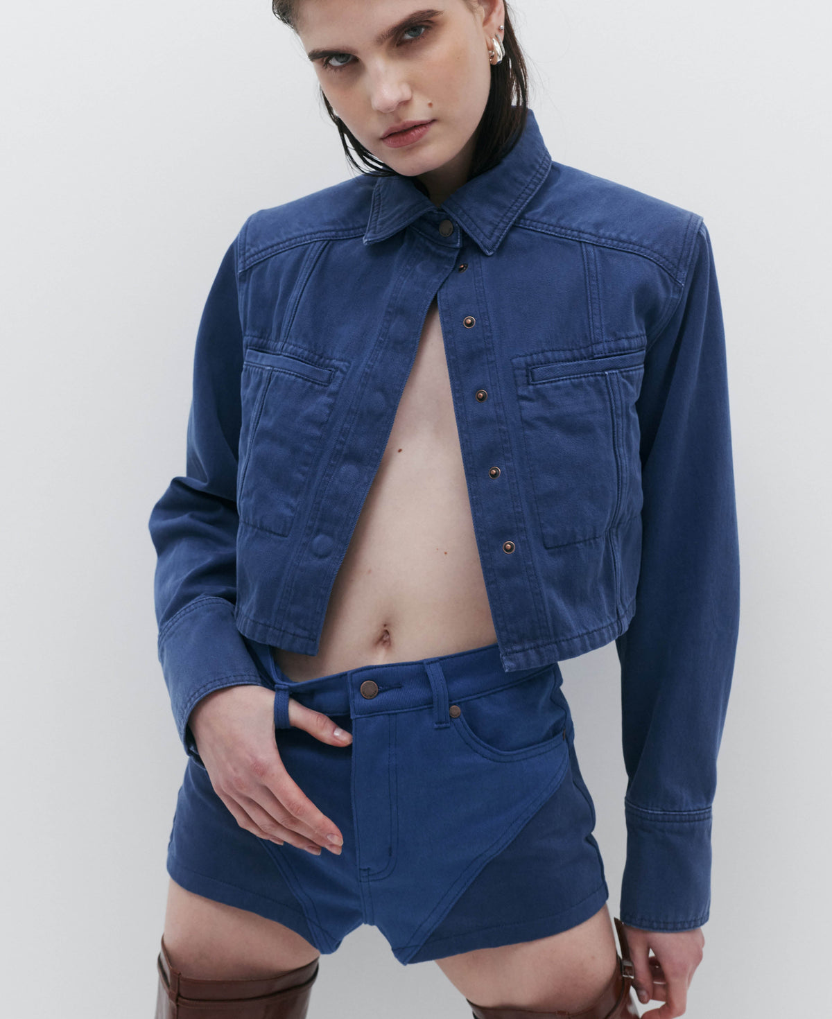 VEGETABLE DYE YUKI SHORT