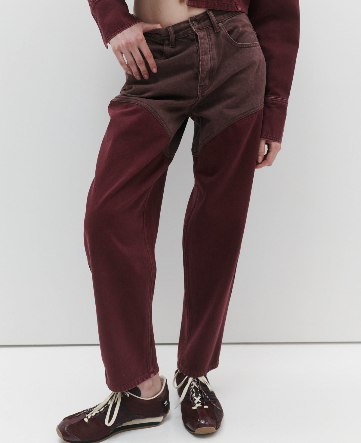 VEGETABLE DYE TAPERED JEAN