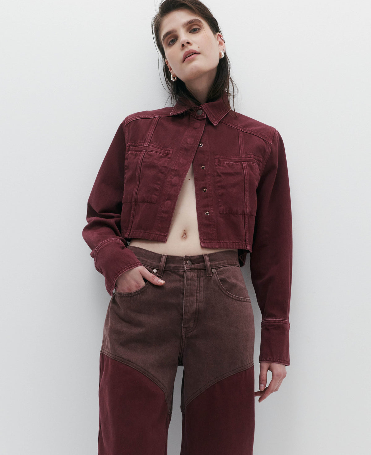 VEGETABLE DYE TAPERED JEAN