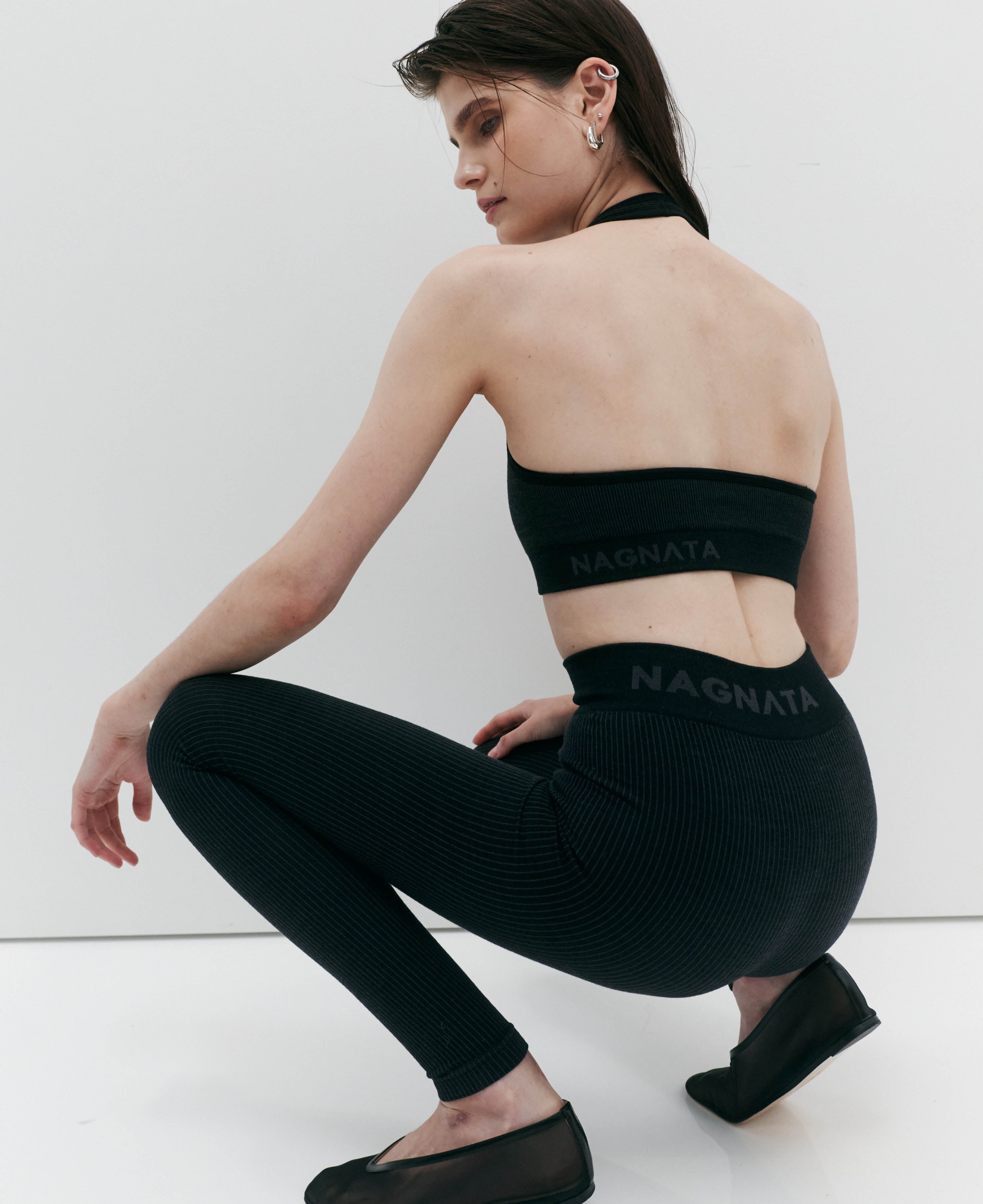 HALTER WOOL BRALET